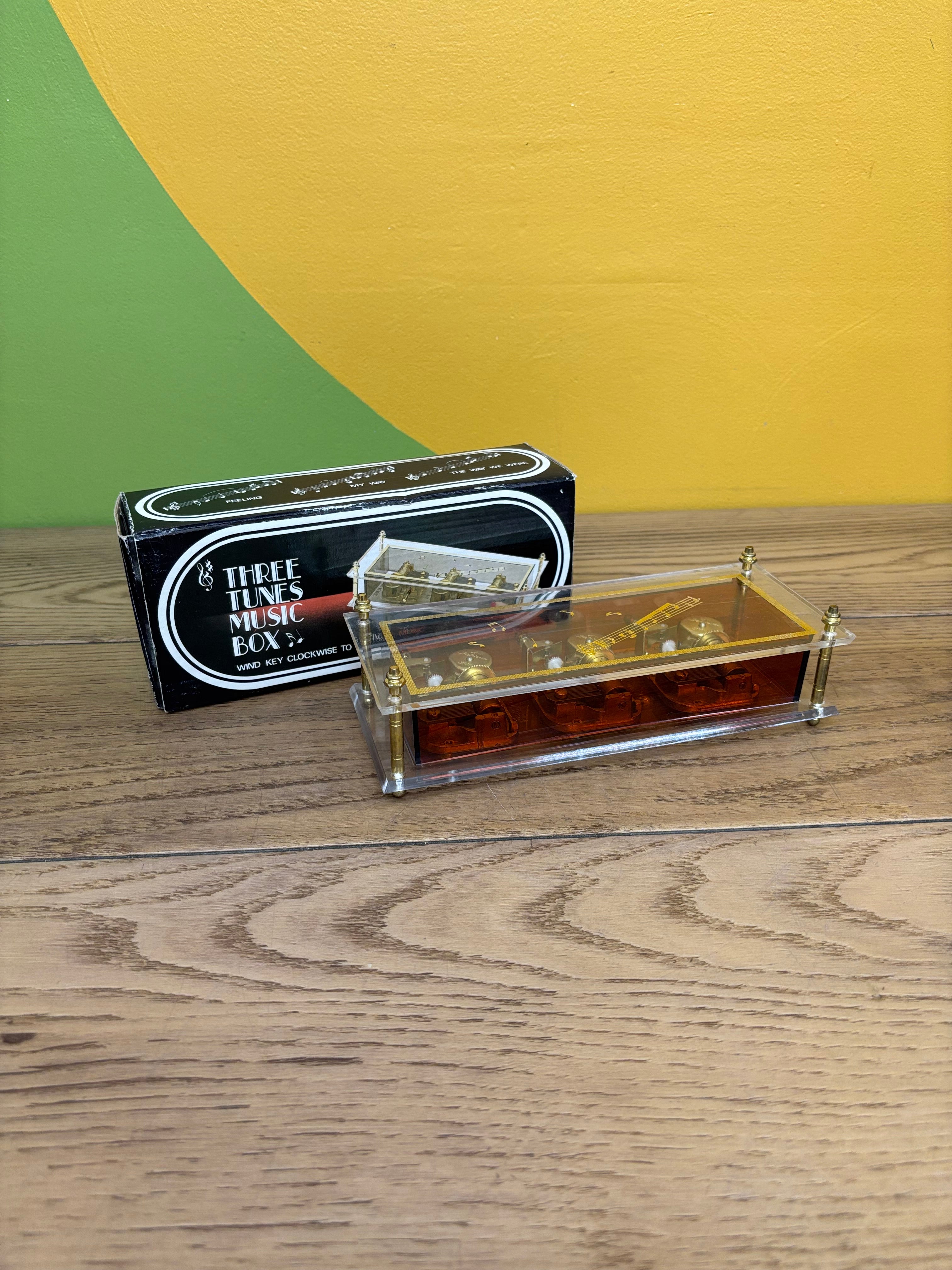 Three Tunes Music Box