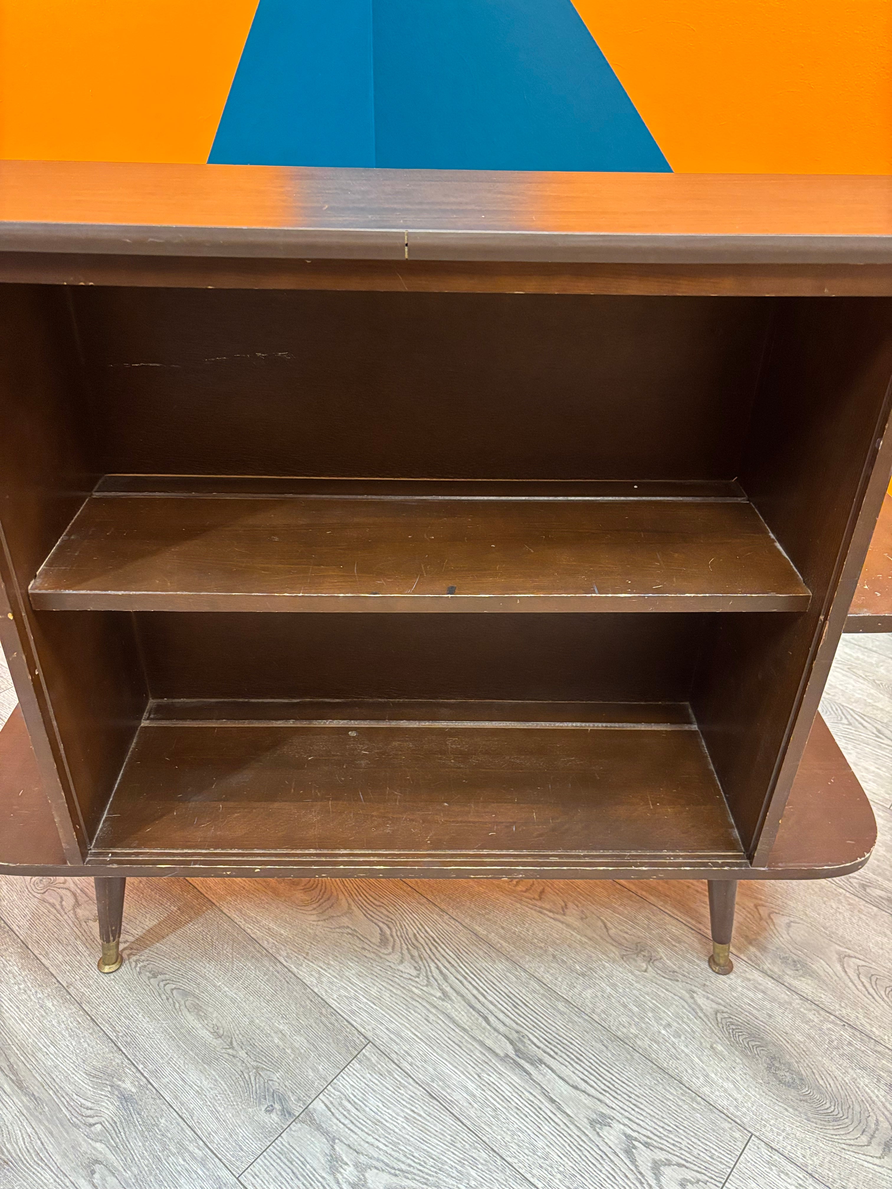 Wood Display Cabinet