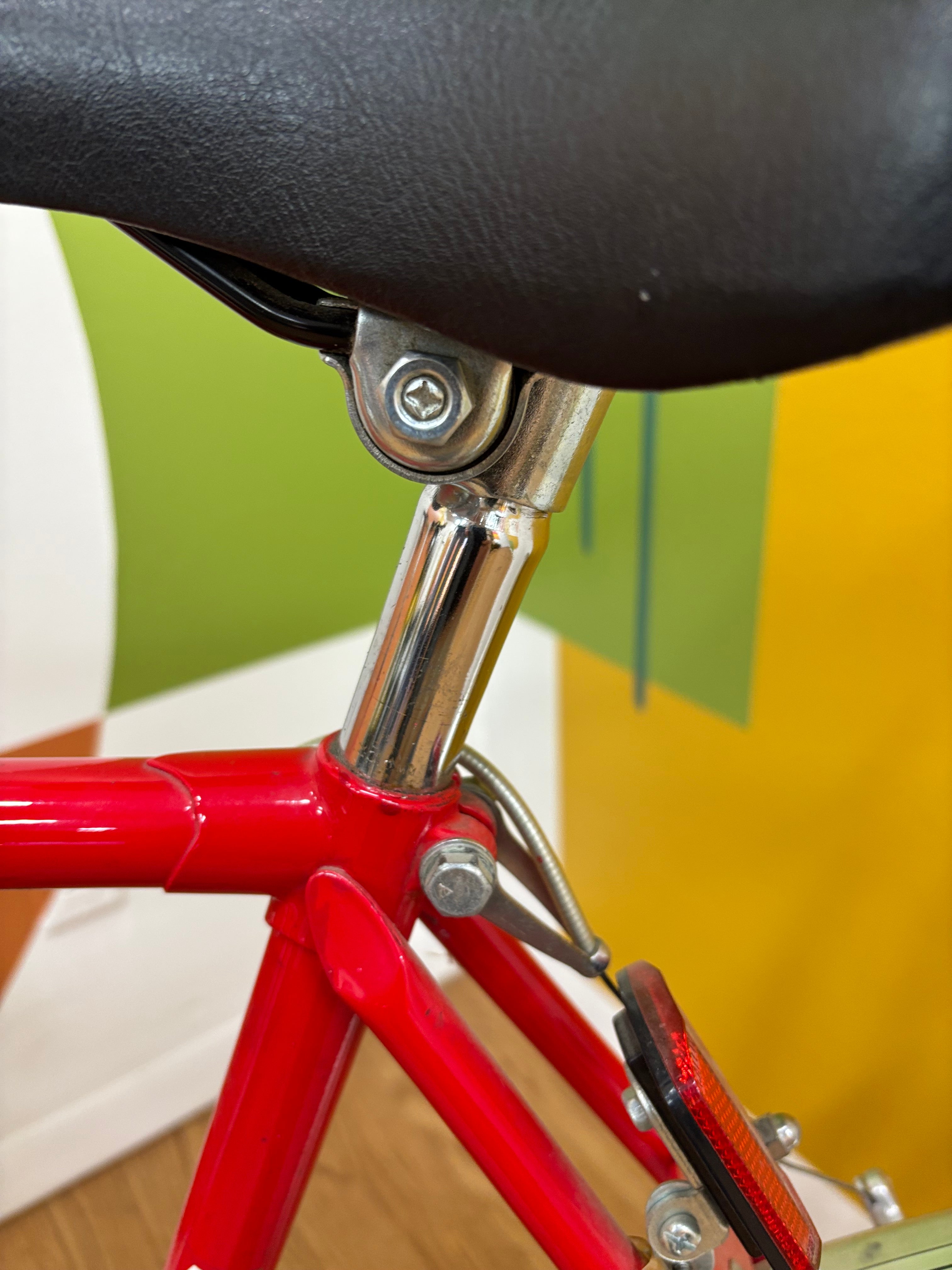 Red Raleigh Ozark Bicycle