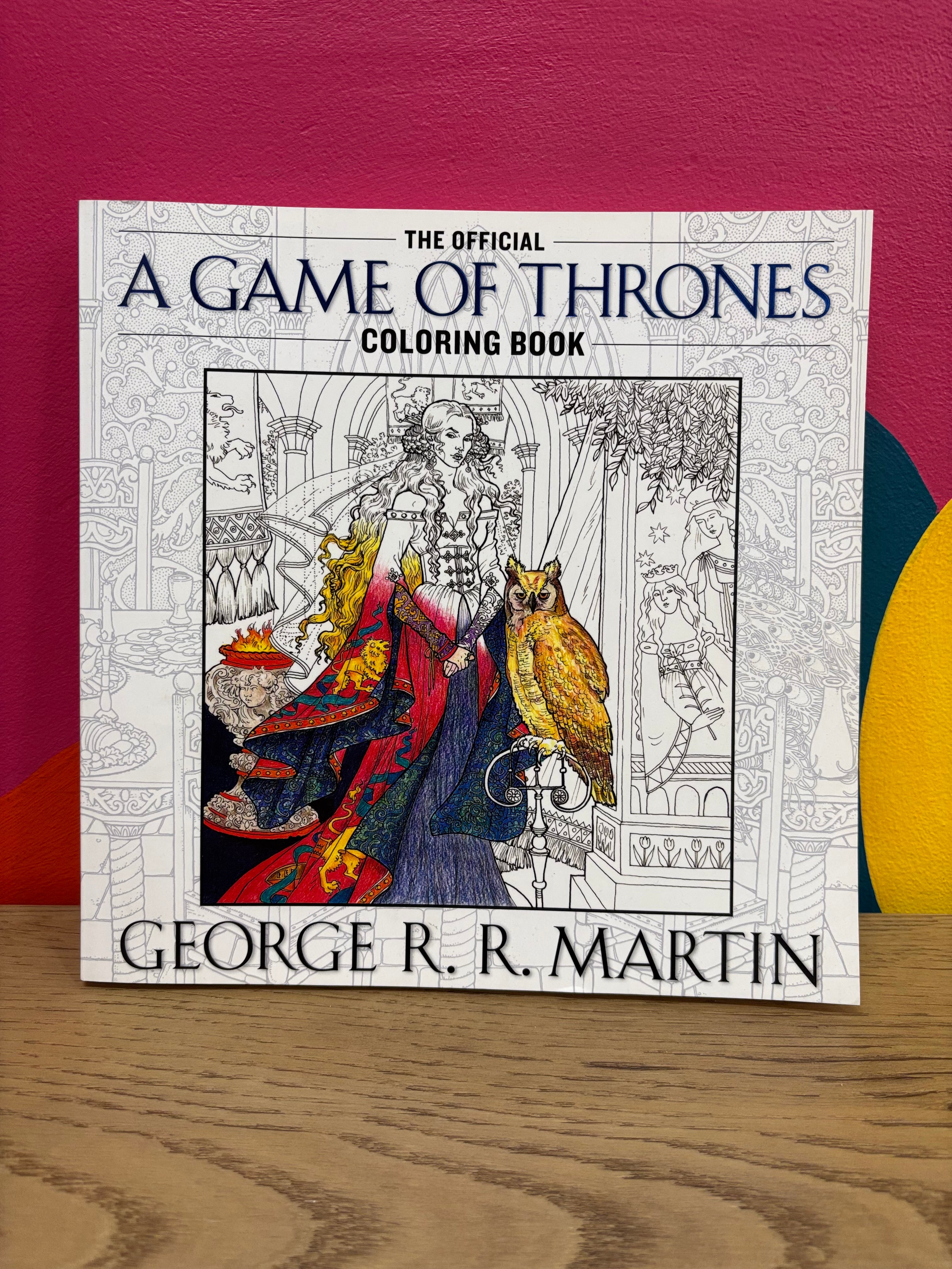 The Official Game of Thrones Coloring Book