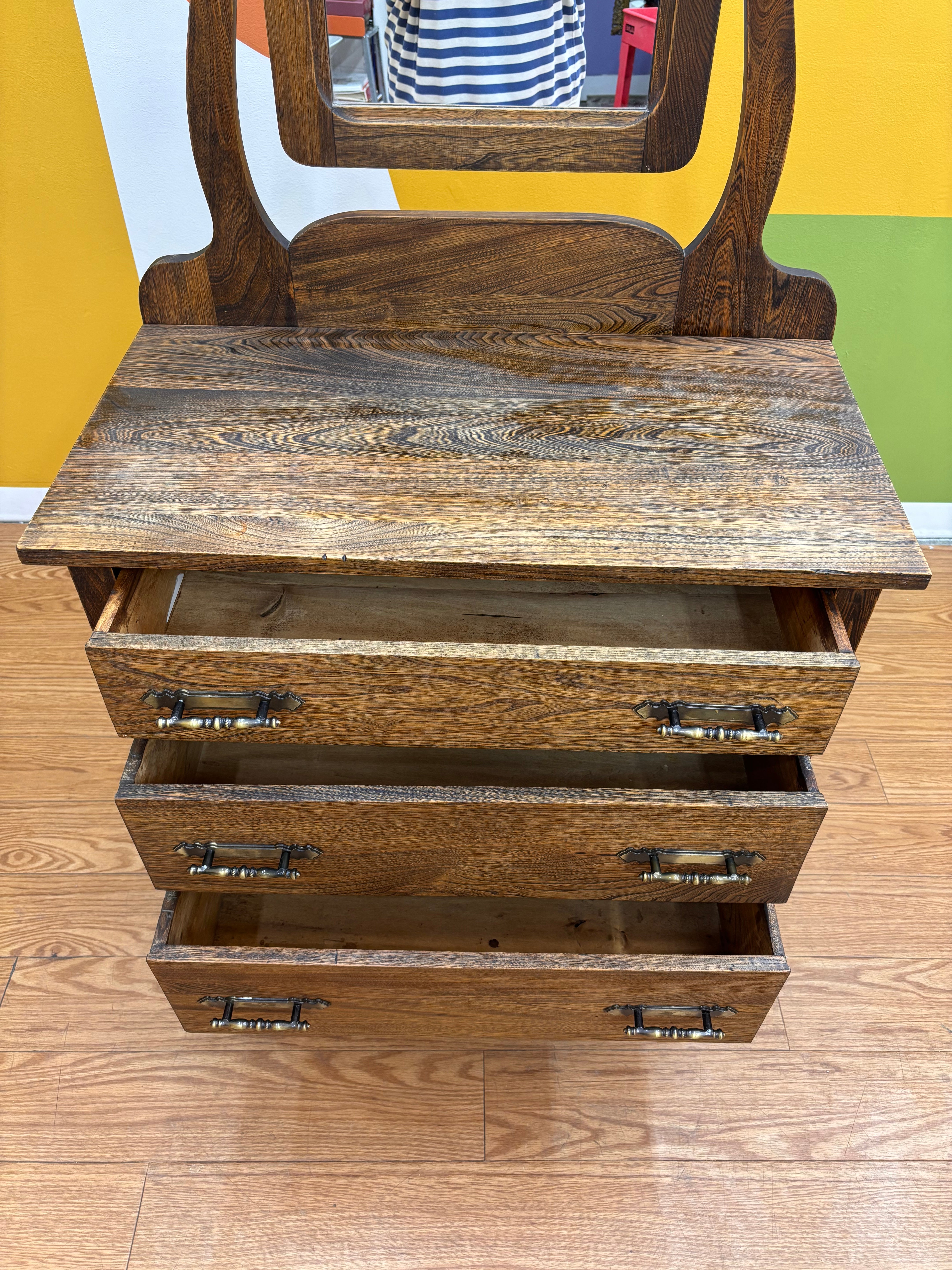 Wood Dresser Vanity