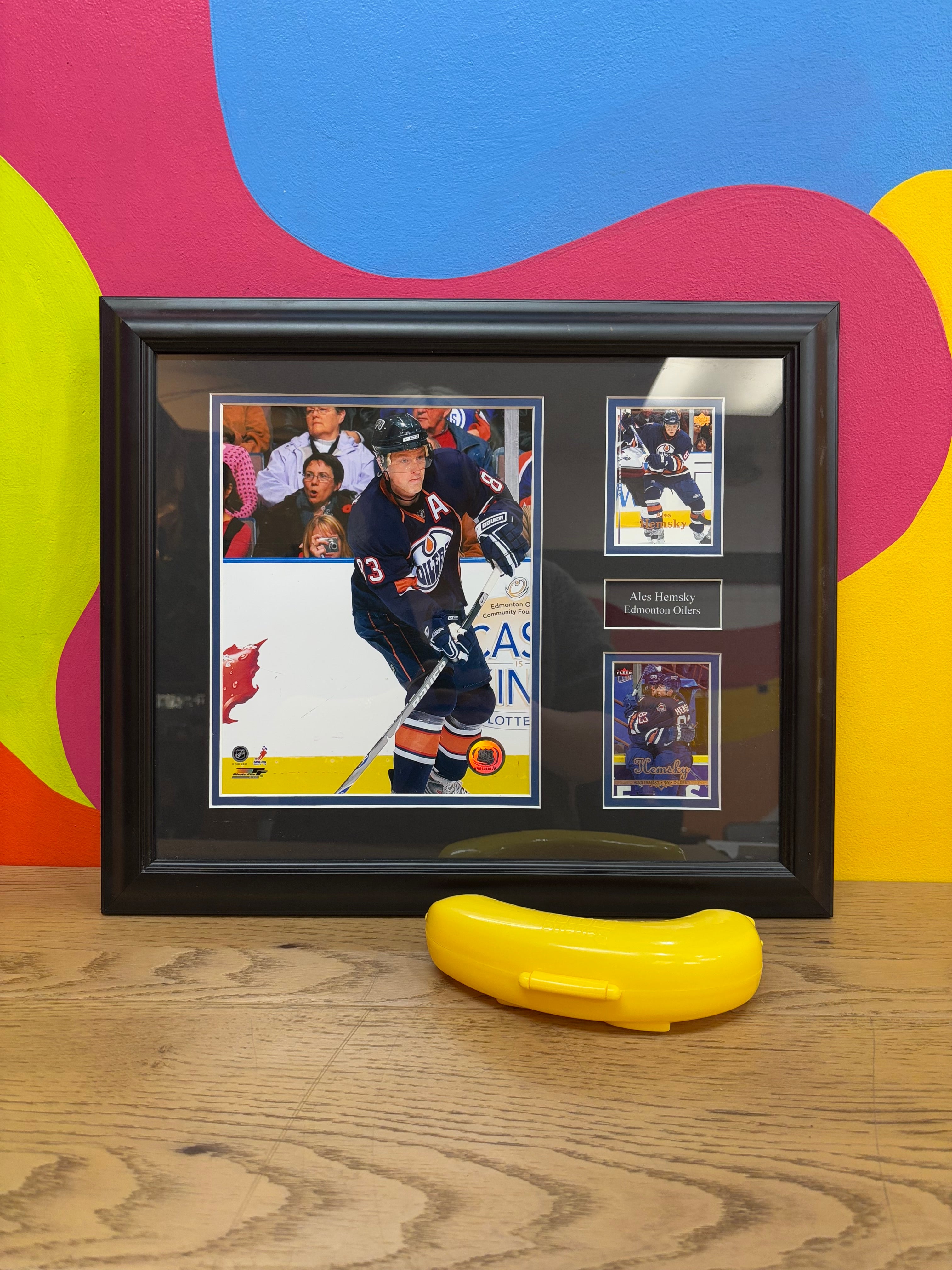 Ales Hemsky Framed Photographs (Edmonton Oilers)