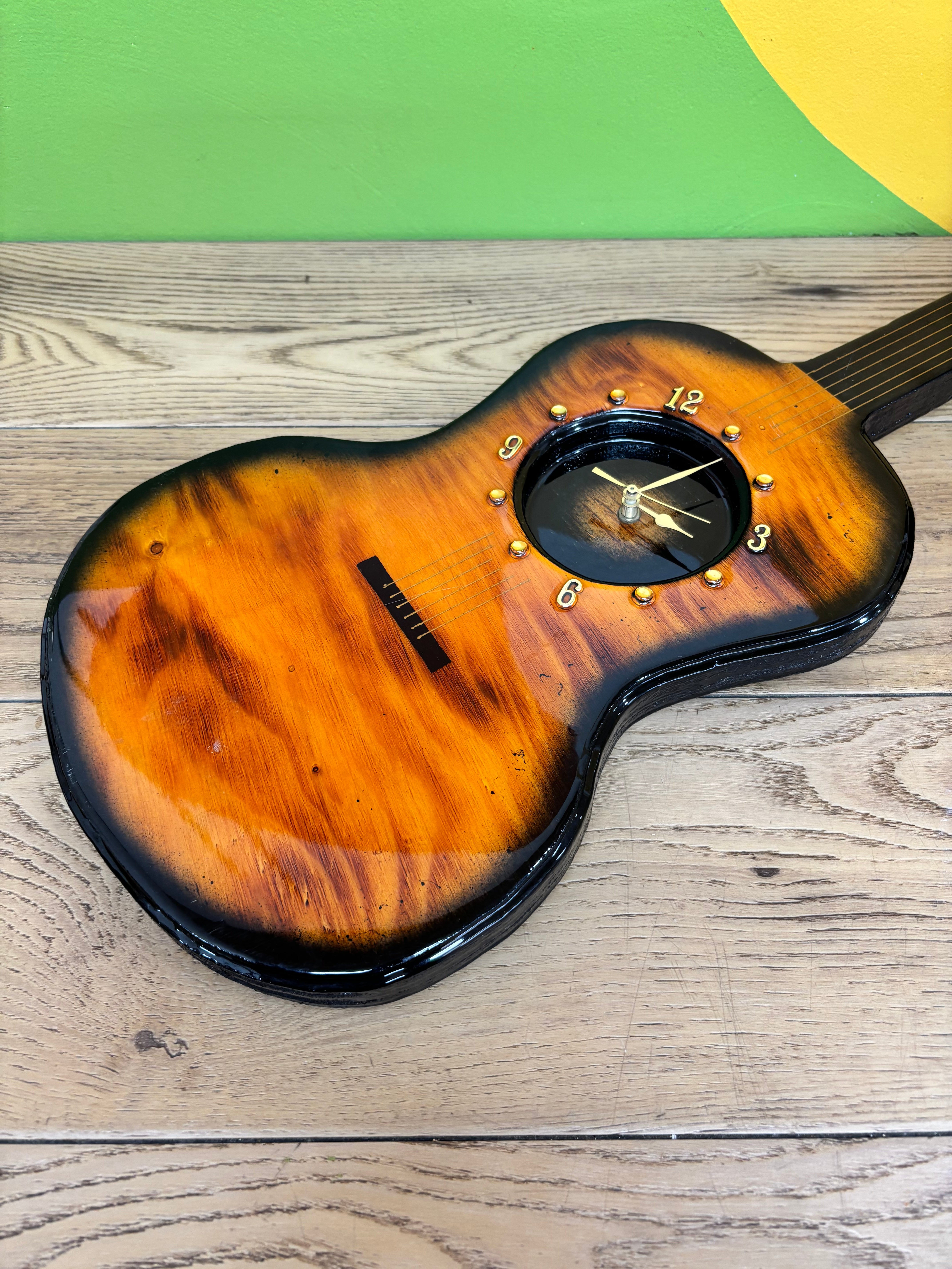 Guitar Wall Clock