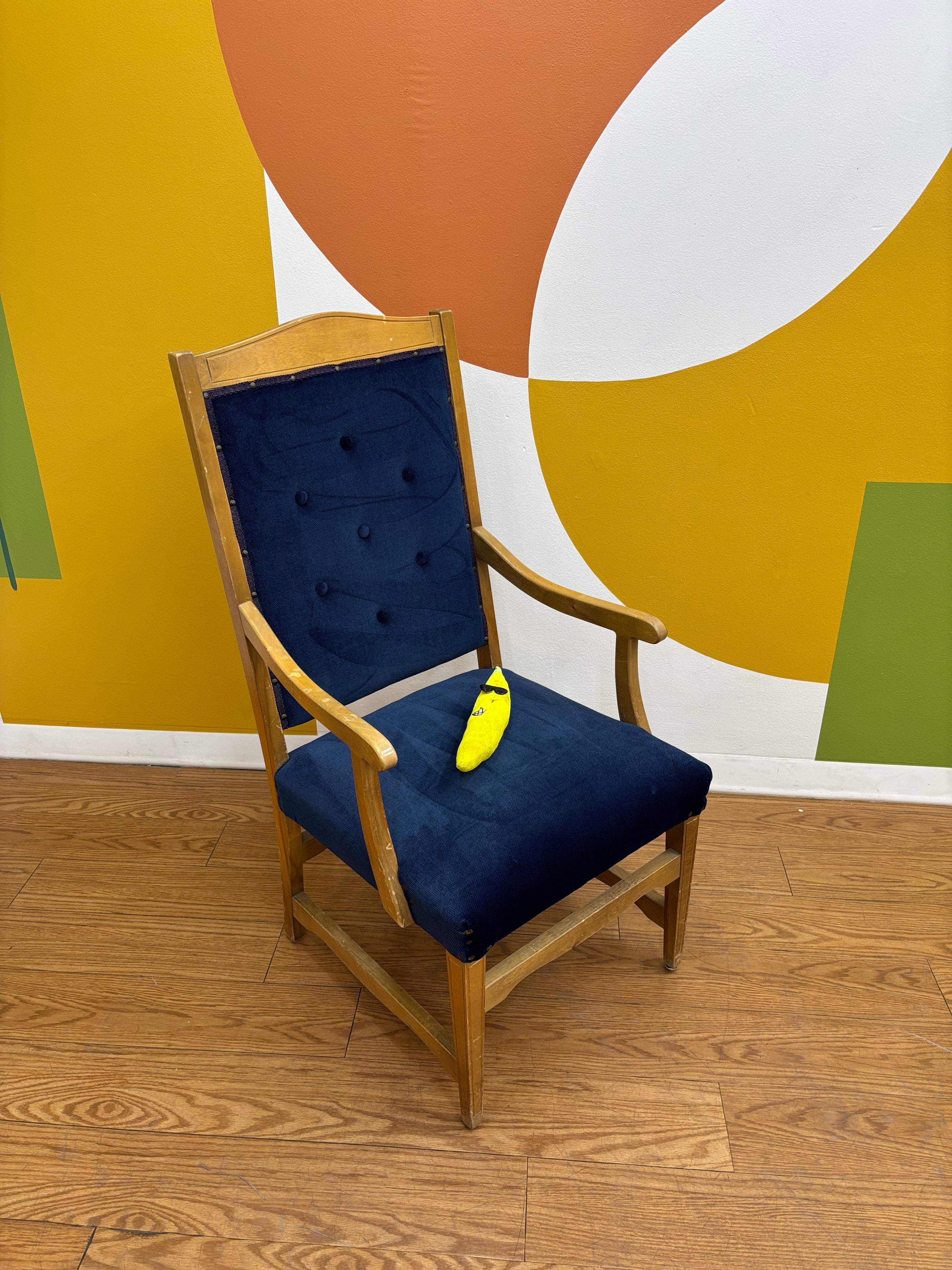 Blue Dining Chair (4 available)