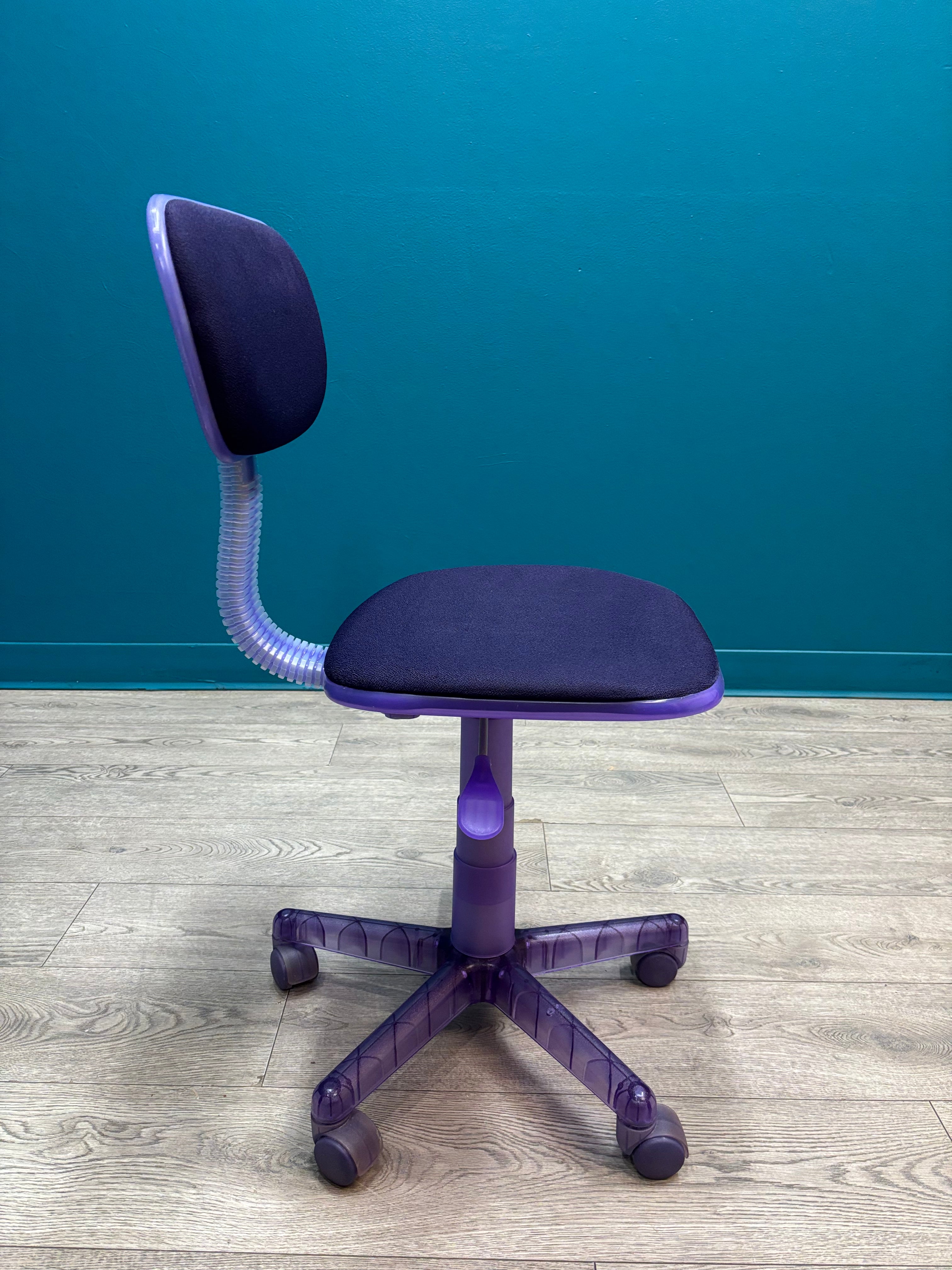 Purple Swivel Office Chair