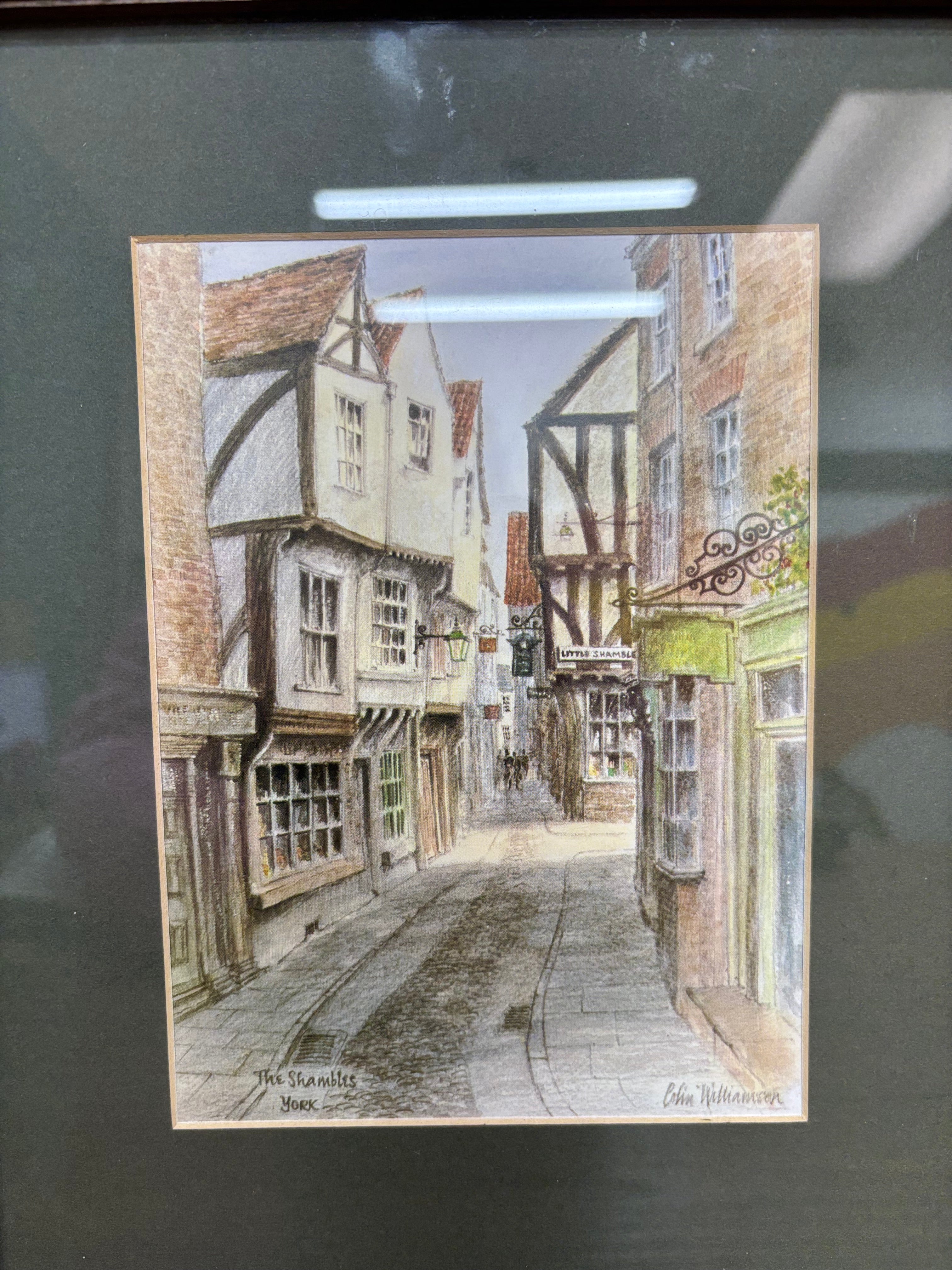 The Shambles York Print by Colin Williamson