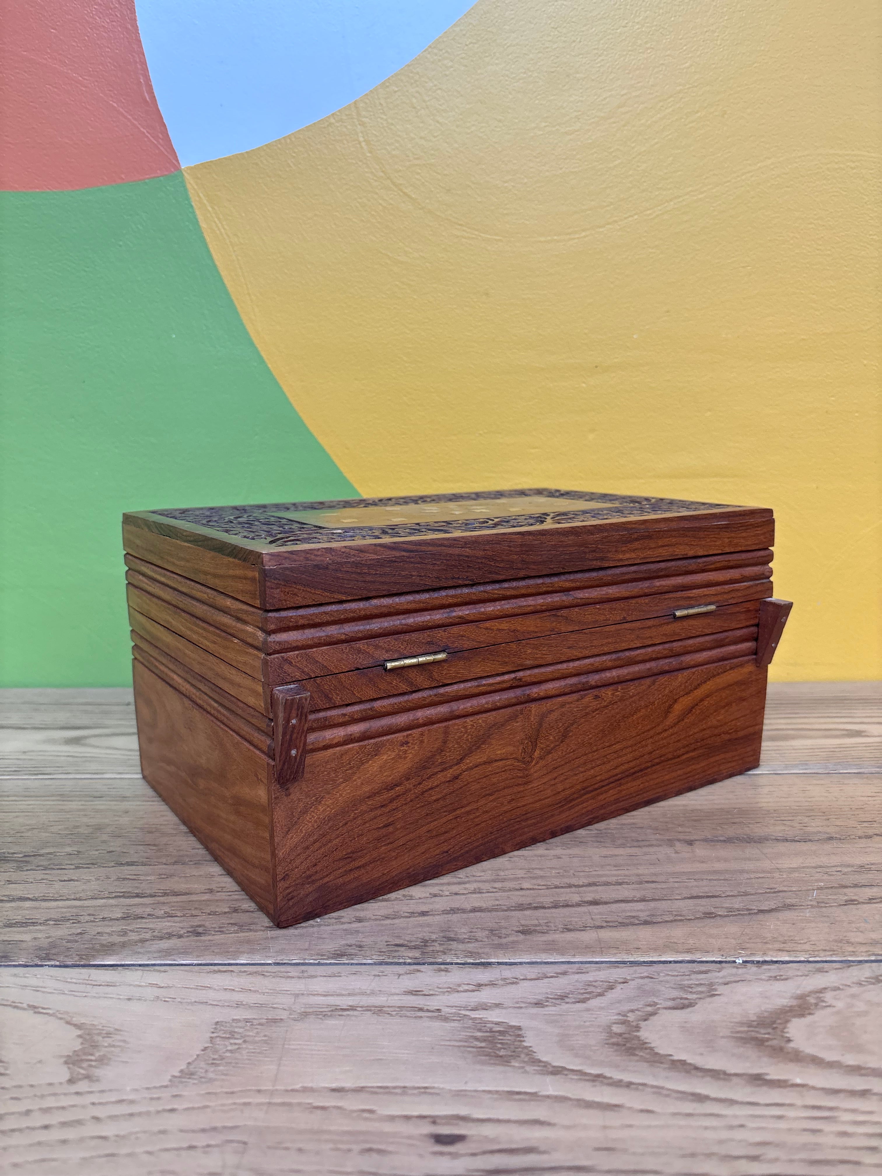 Wood Keepsake Box