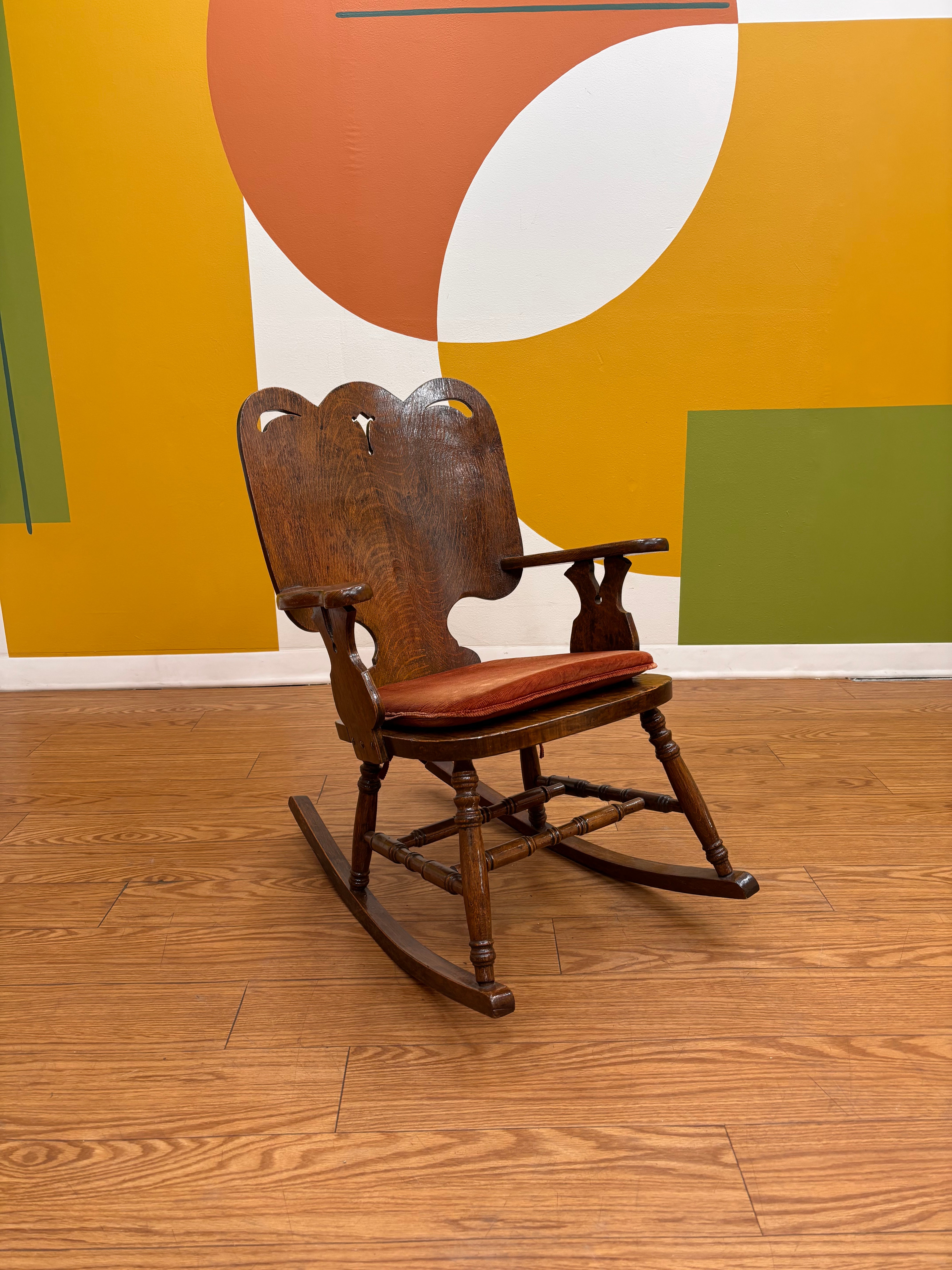 Wood Rocking Chair