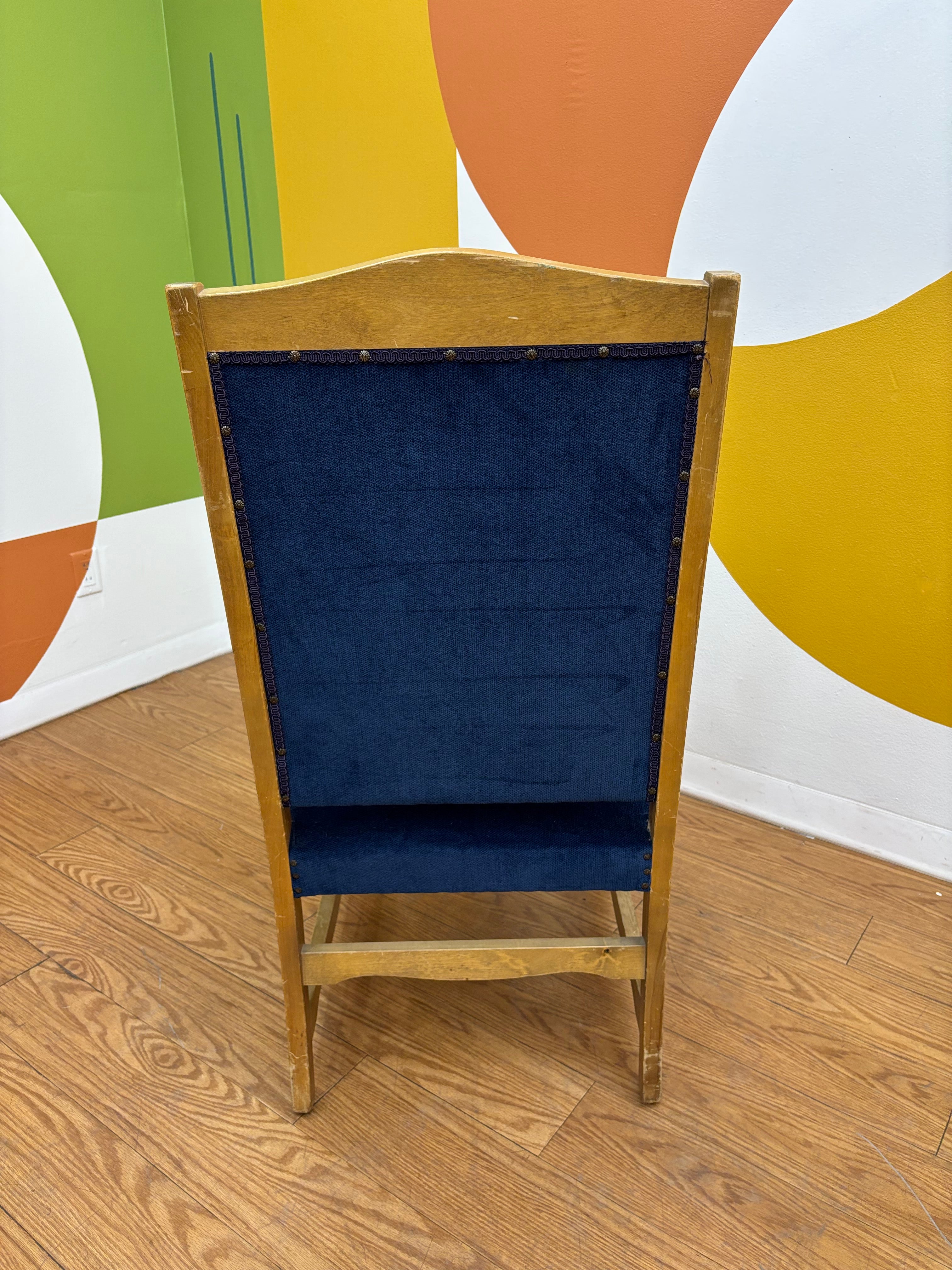 Blue Dining Chair (4 available)