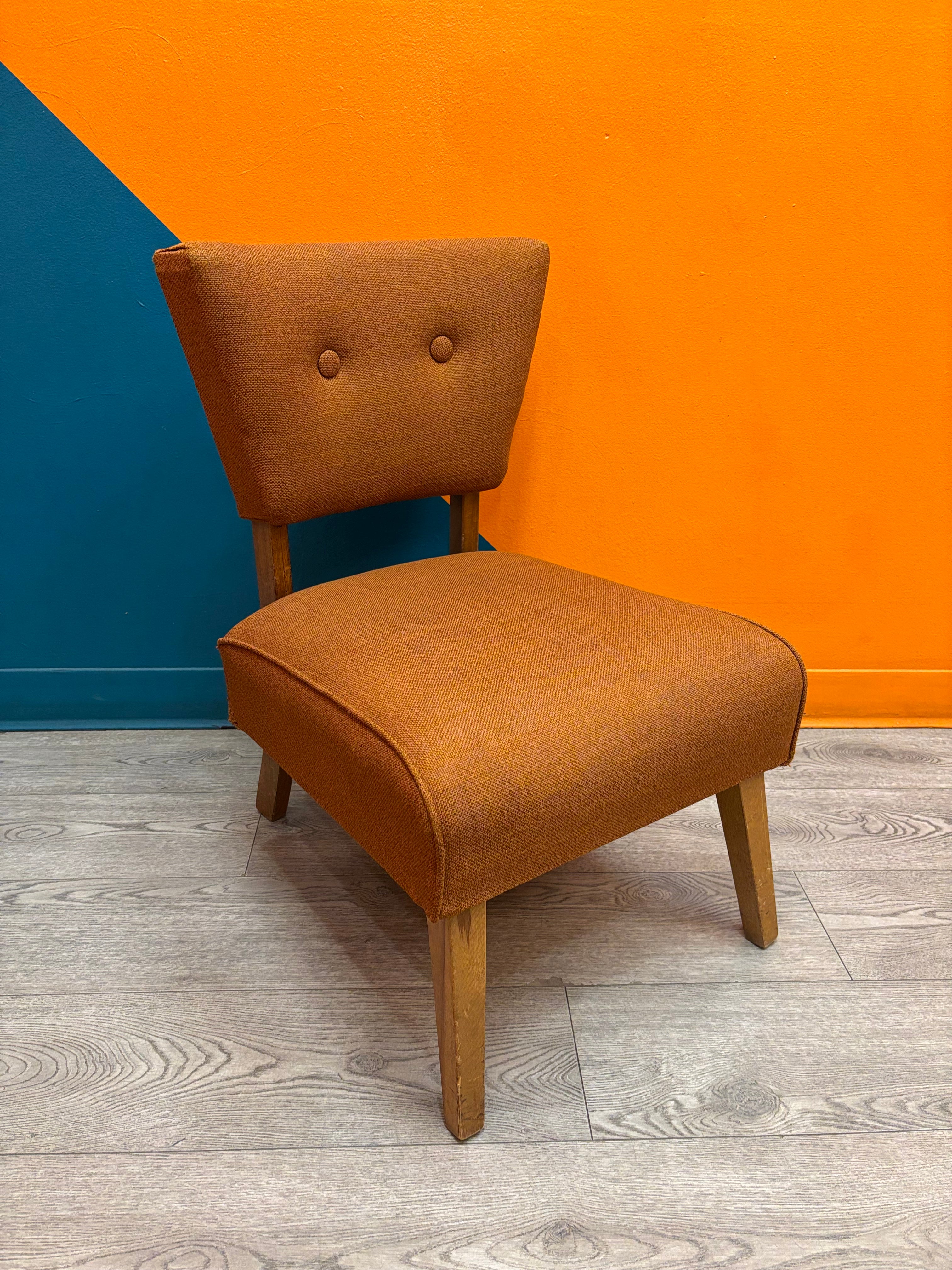 Orange Accent Chair