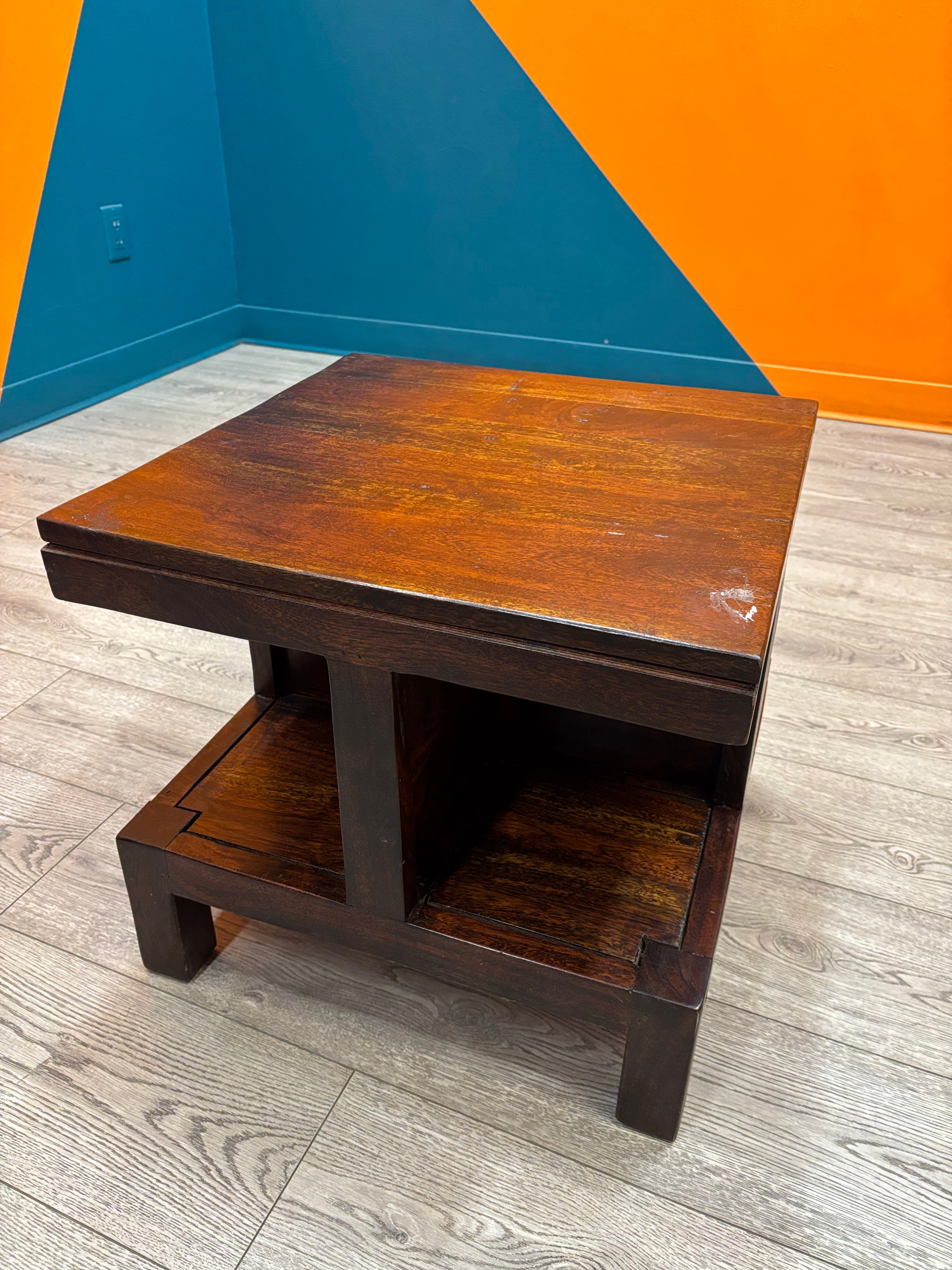 Solid Wood End Table #2