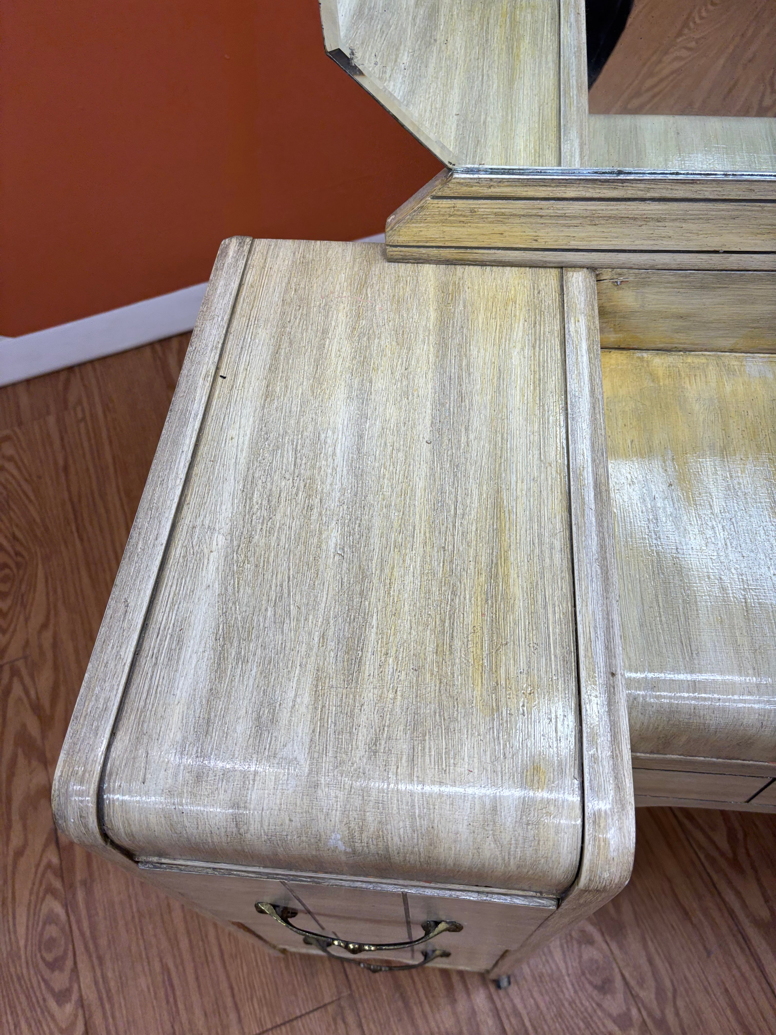Wood Vanity