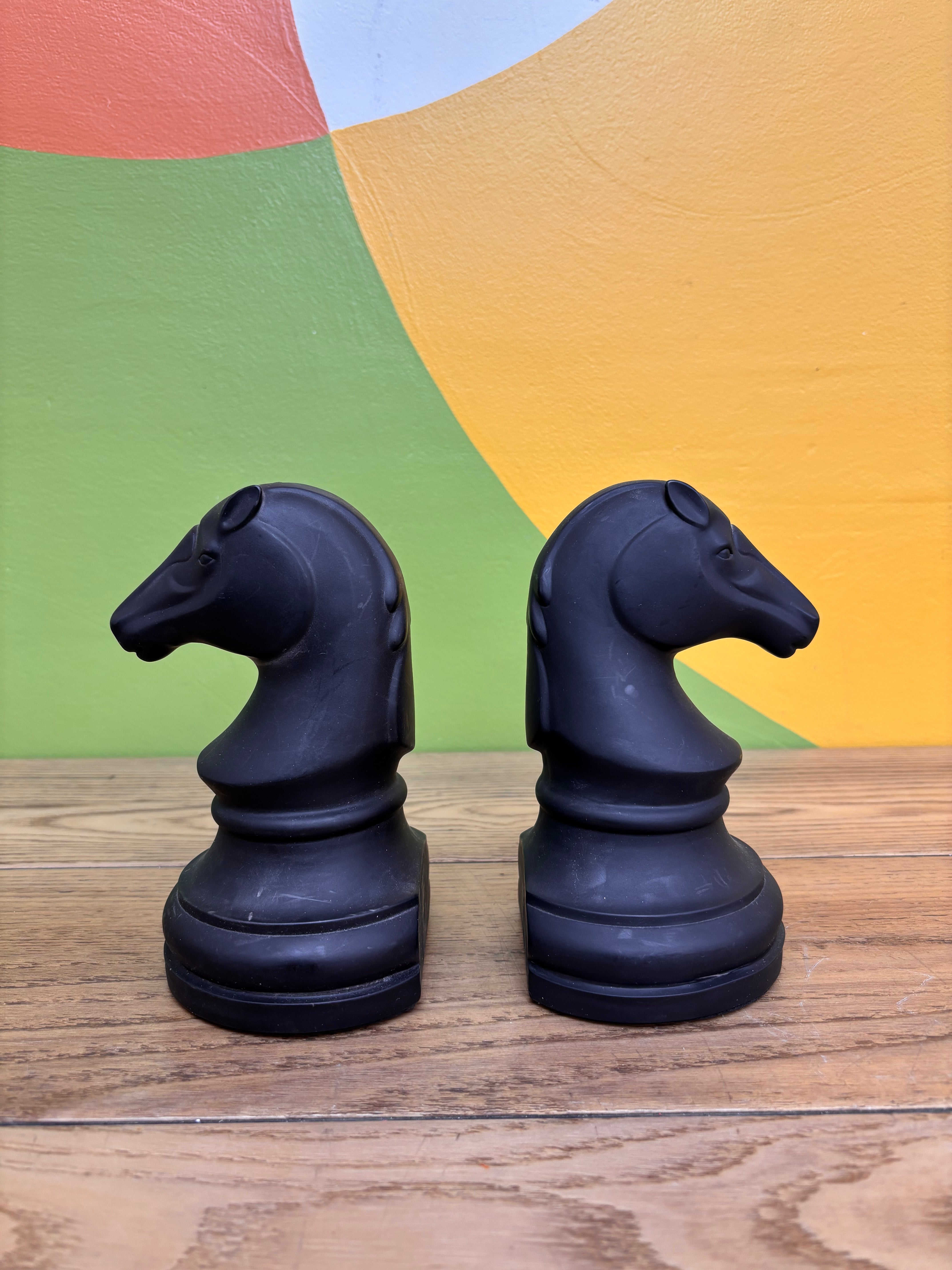 Knight Bookends