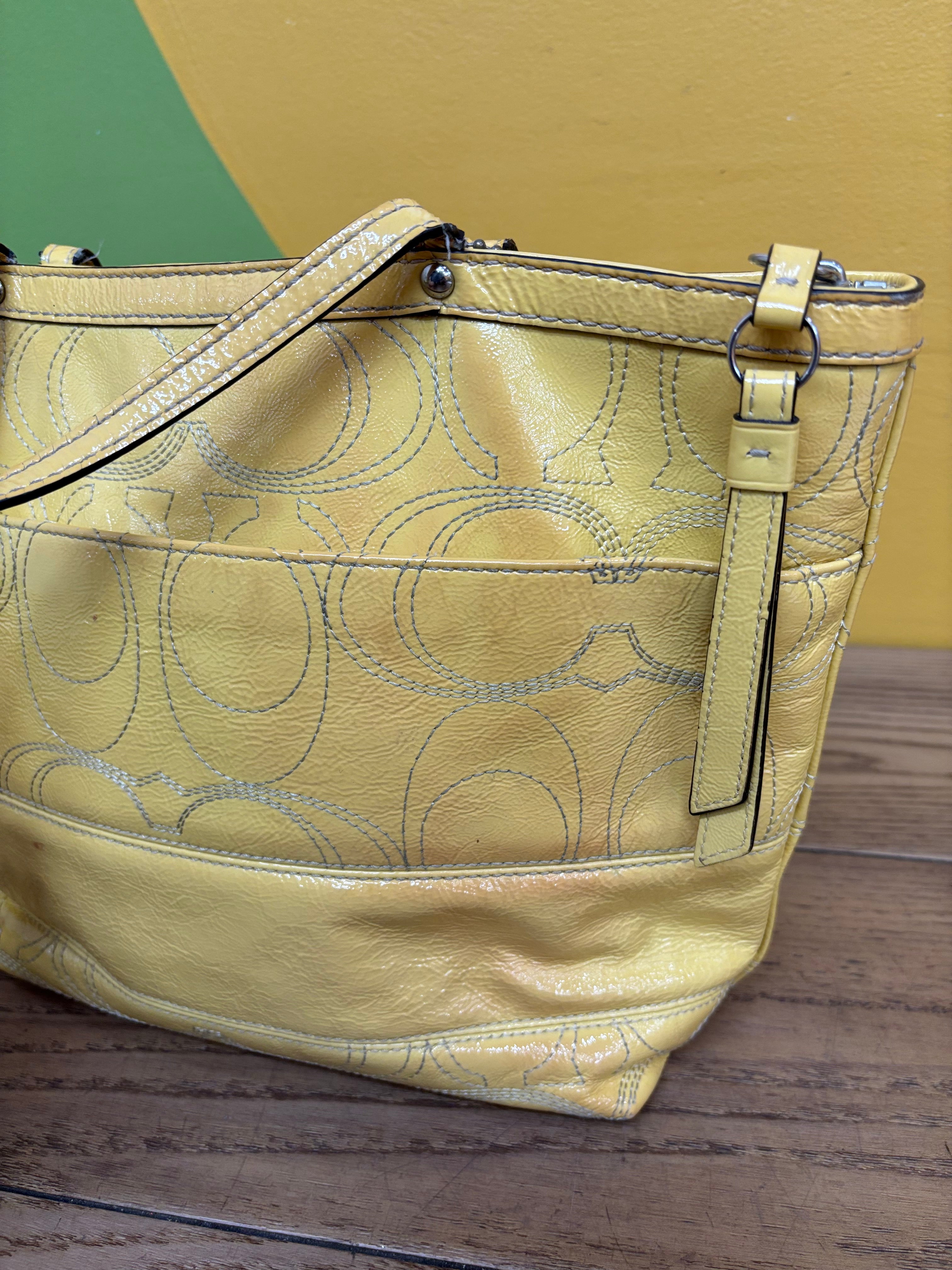Yellow Tote Bag