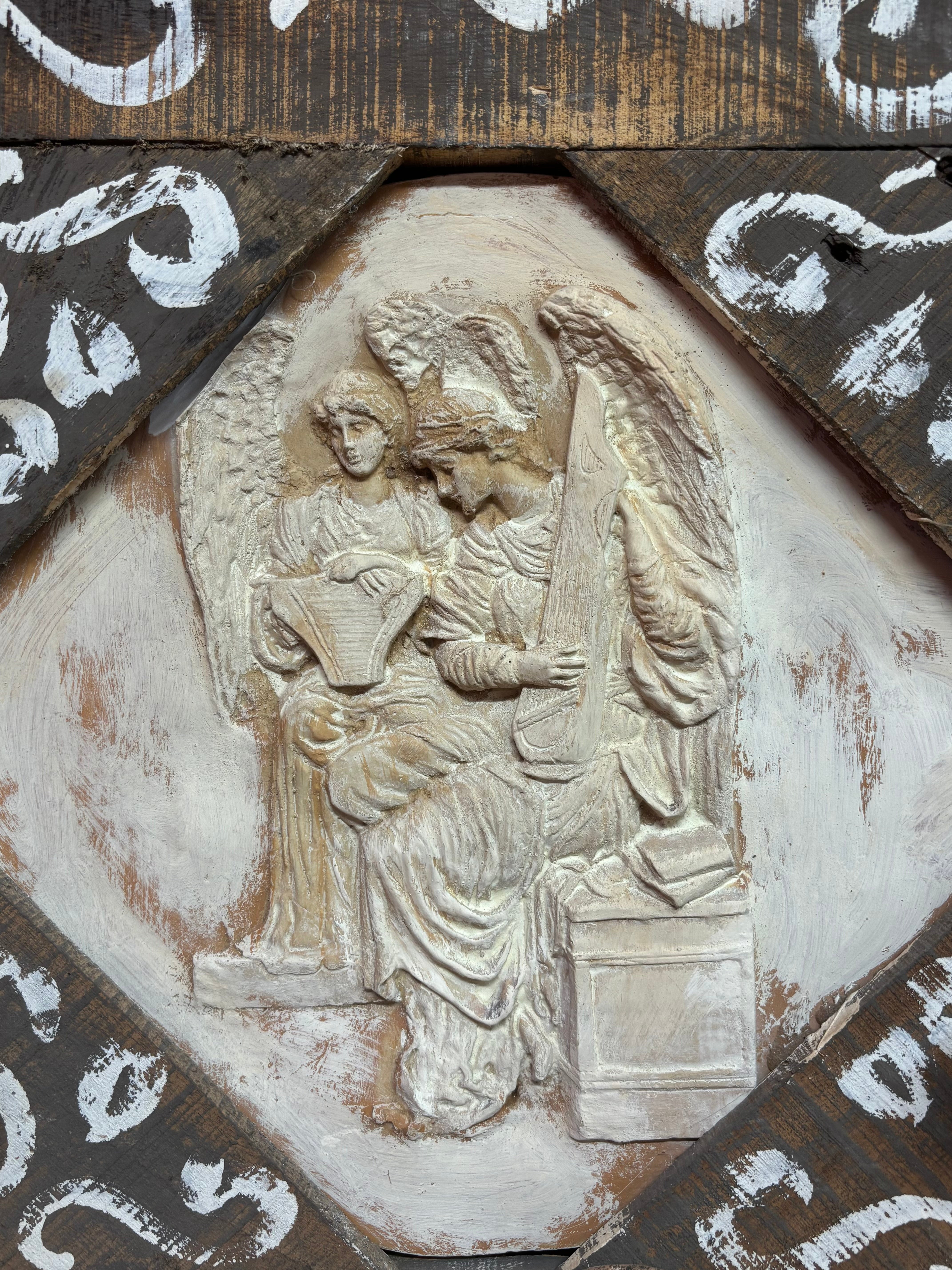 Angel Candle Holder Wall Art