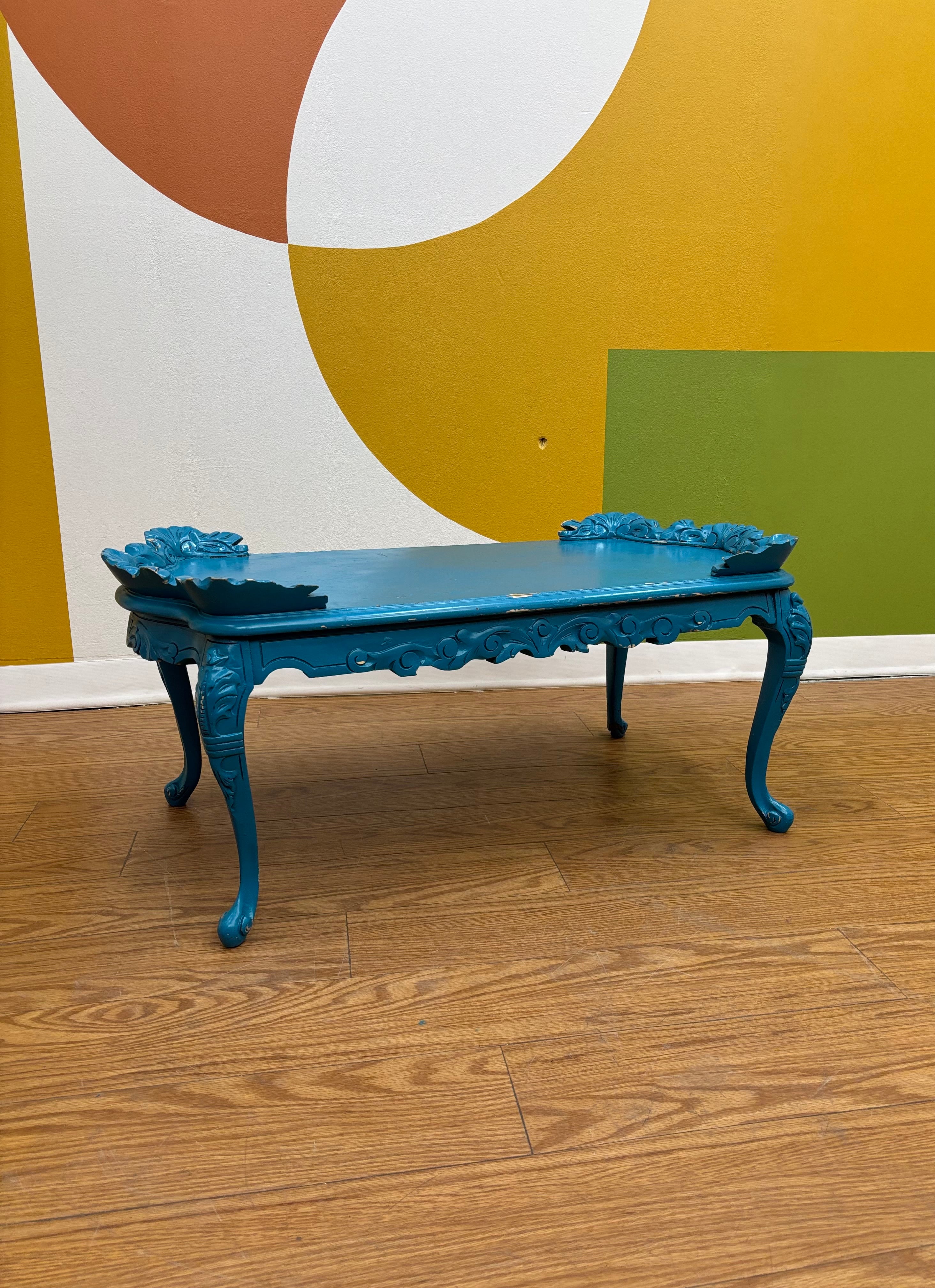 Blue Coffee Table