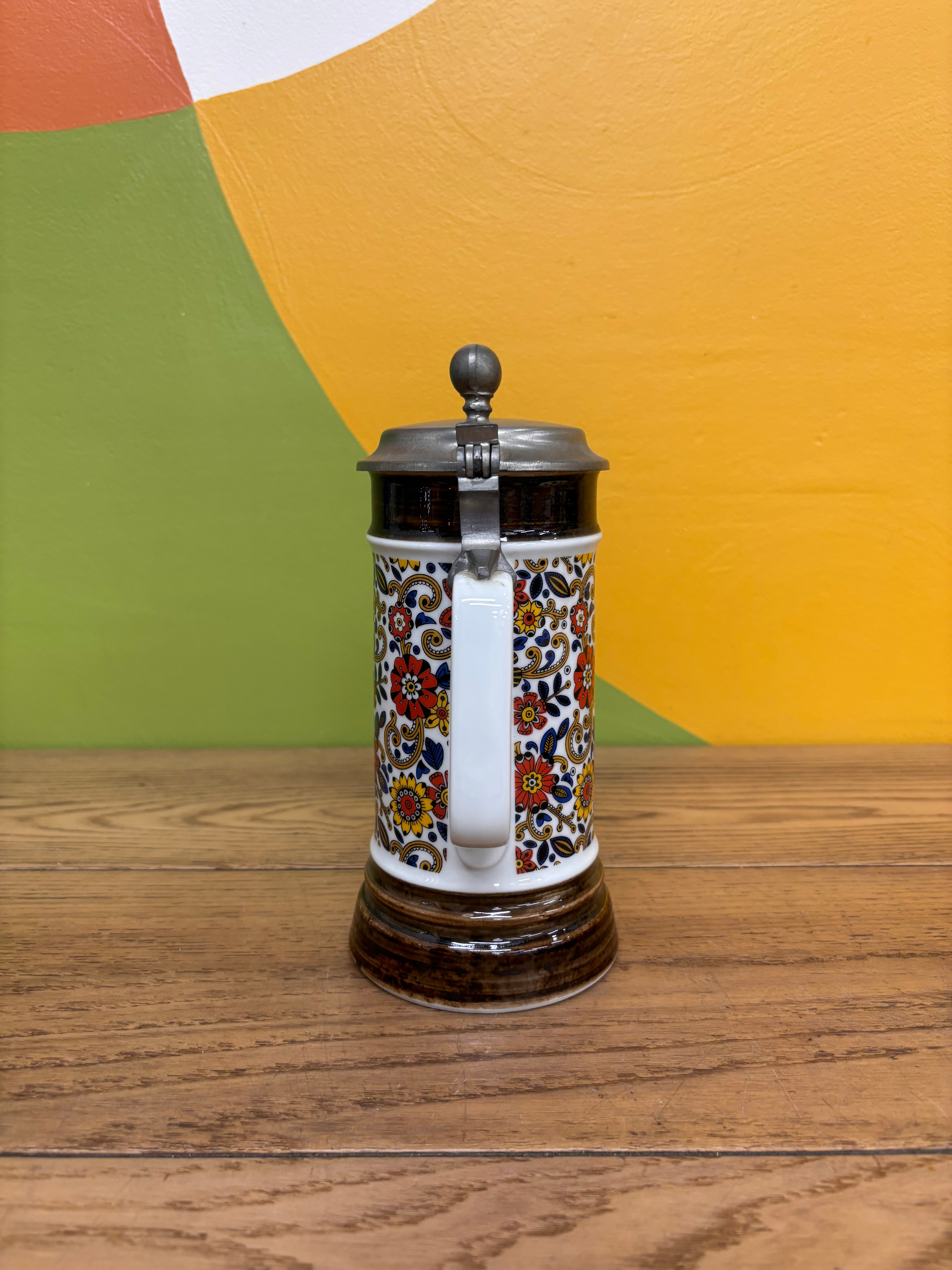 Floral Stein