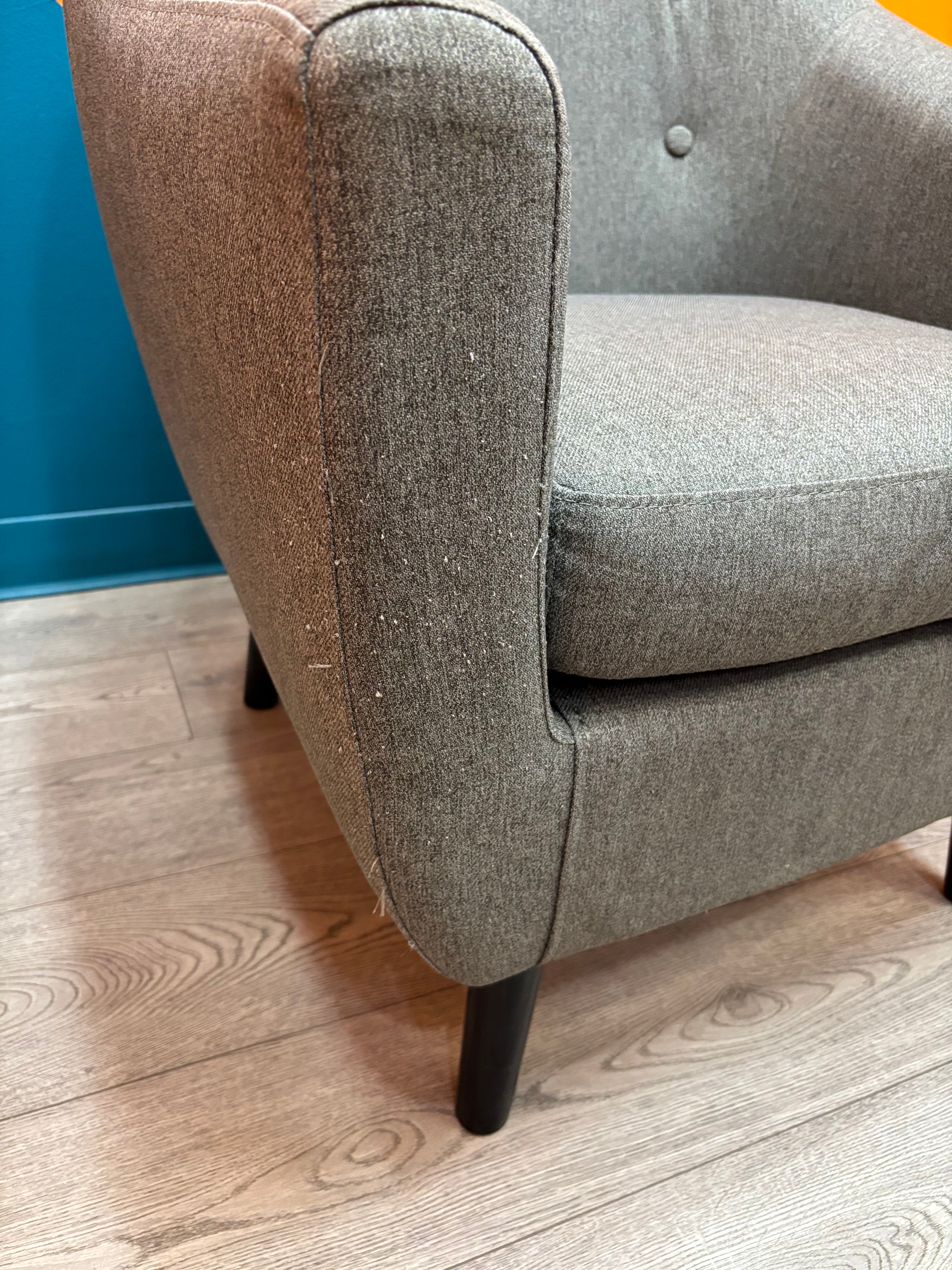 Grey Armchair