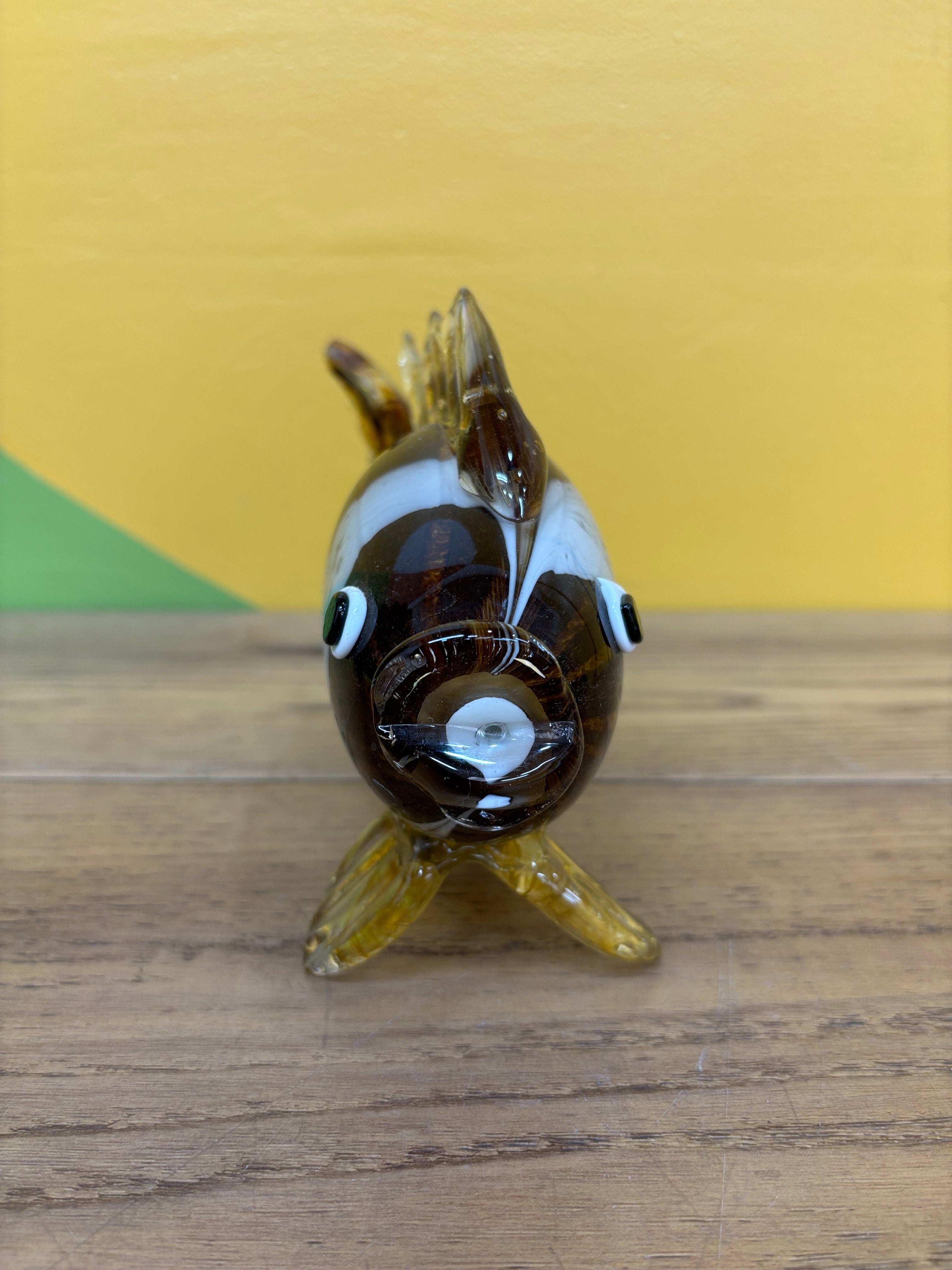 Glass Fish Sculpture