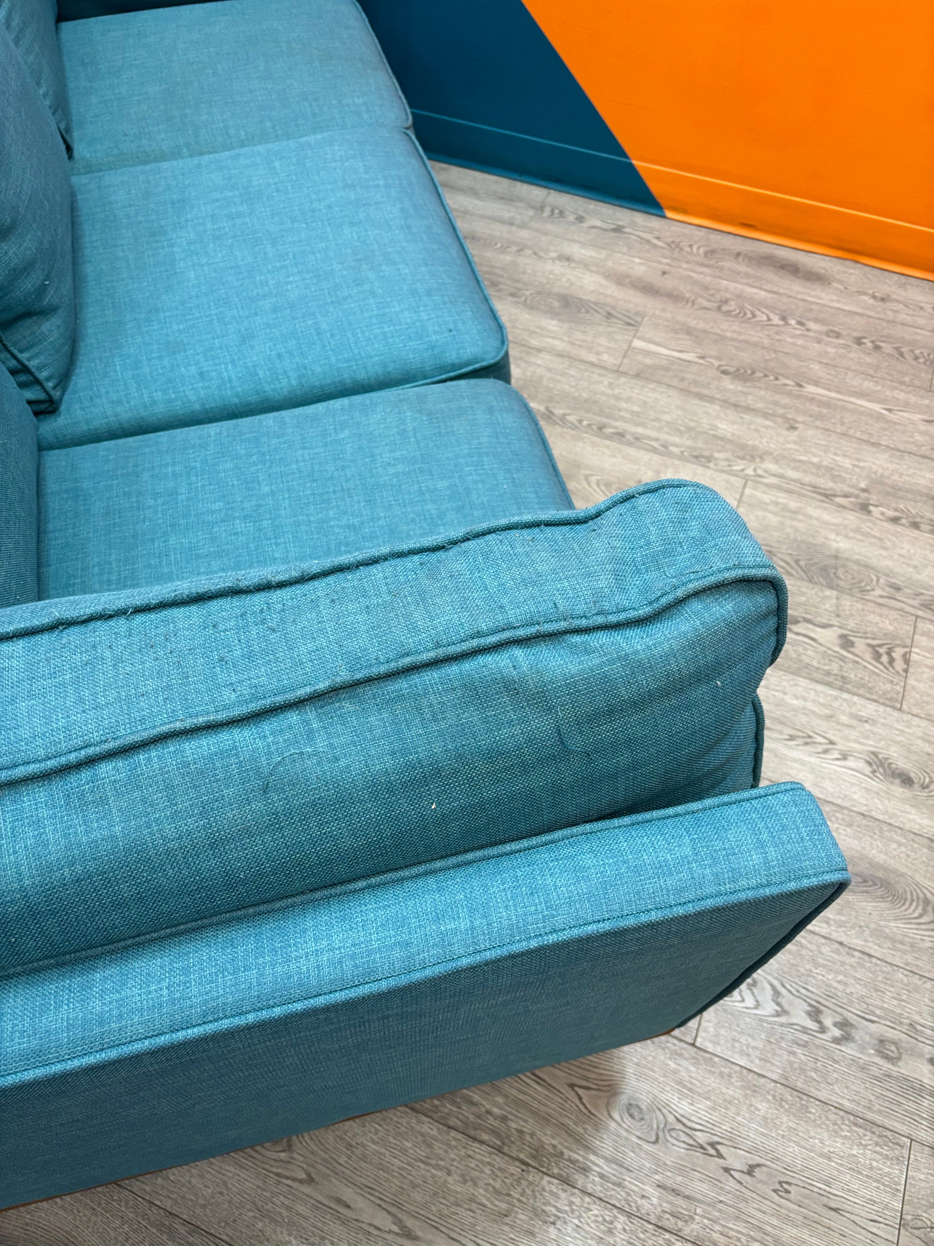 Teal Sofa