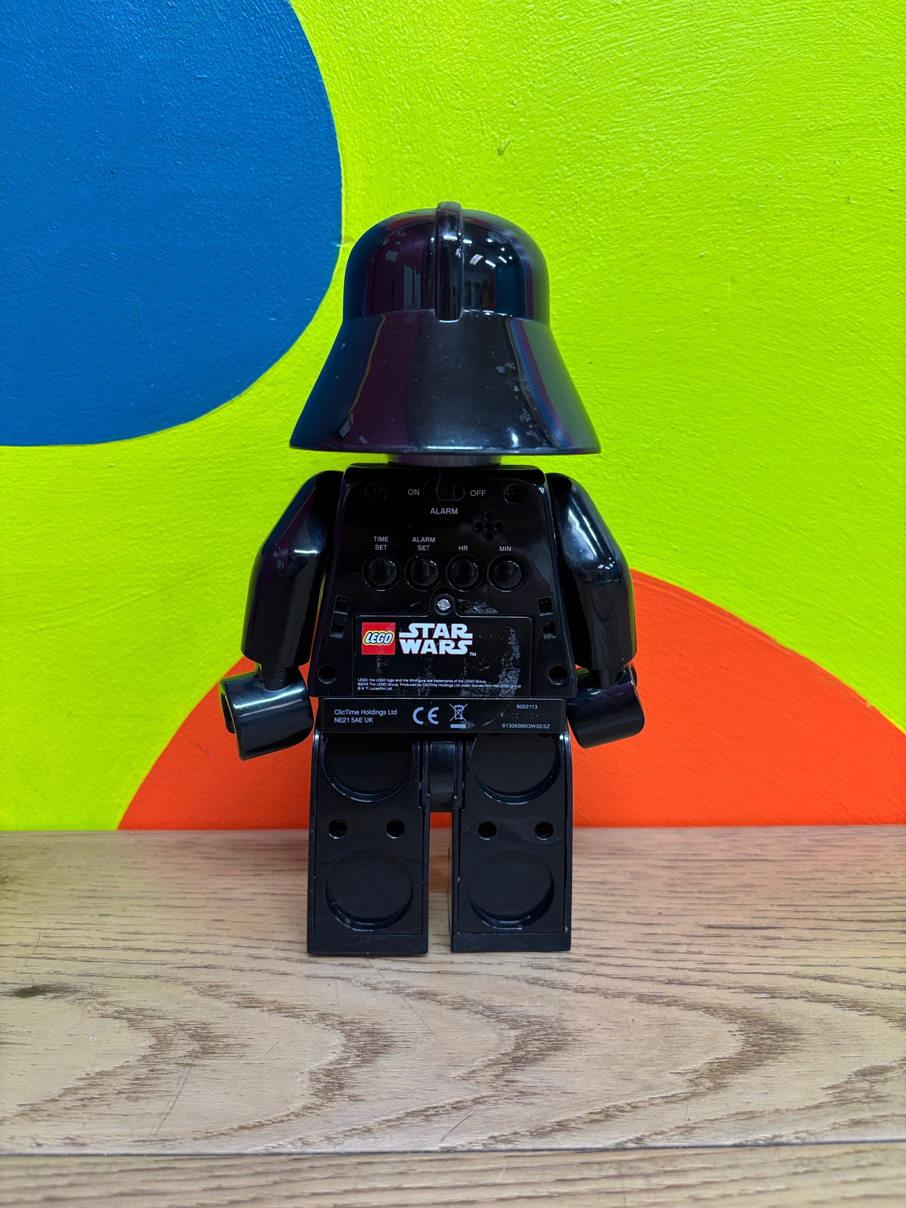 LEGO Star Wars: Darth Vader Mini Figure Alarm Clock