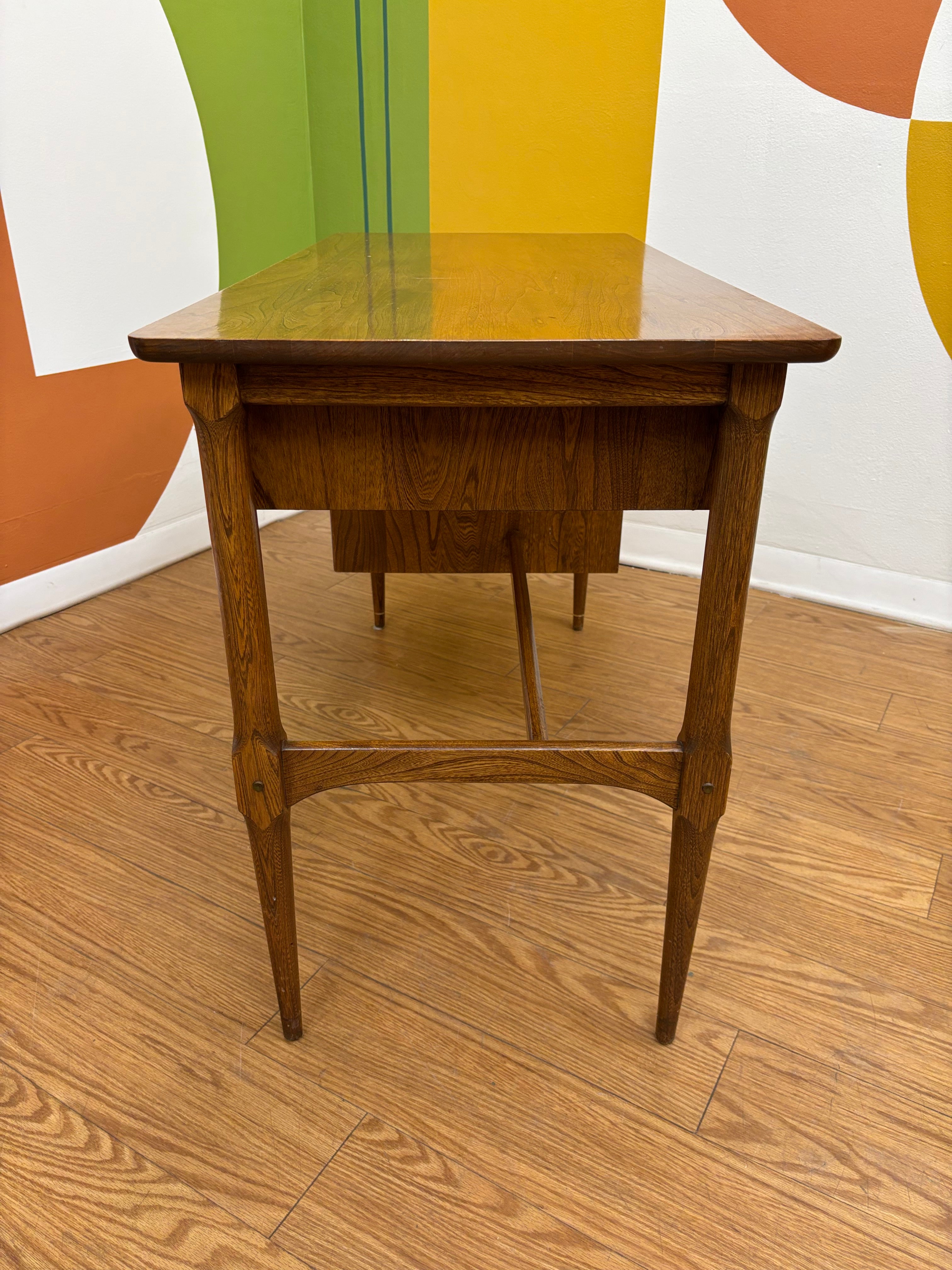 Wood Writing Desk with Matching Chair