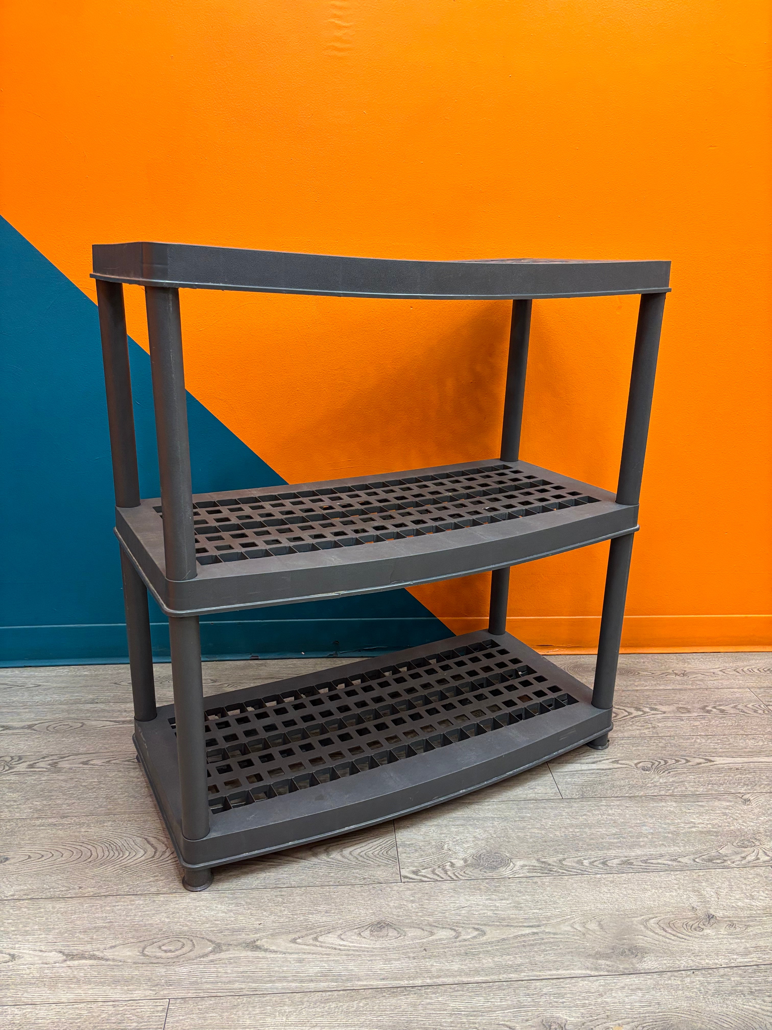 3 Tier Plastic Shelf