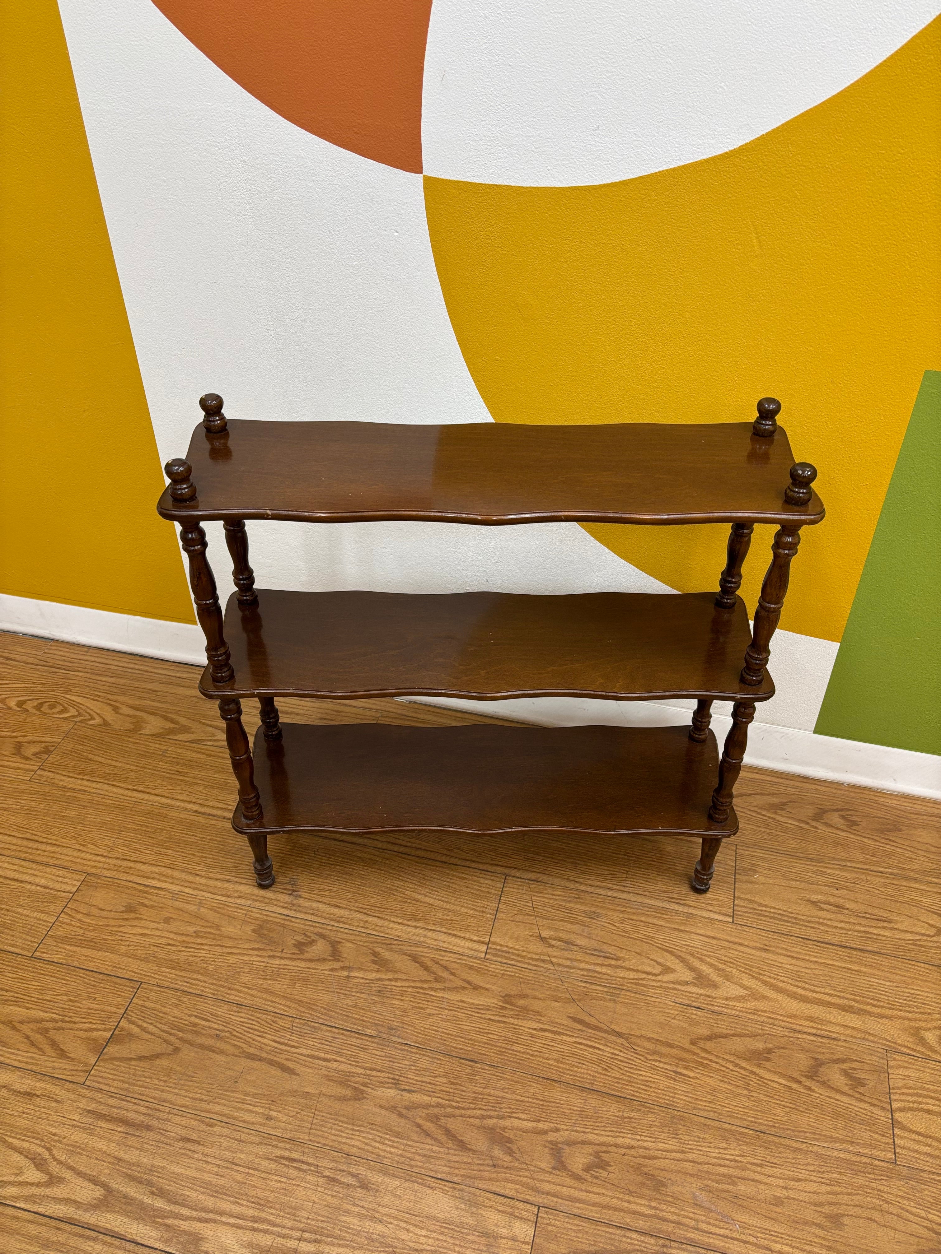 Wood 3 Tier Shelf