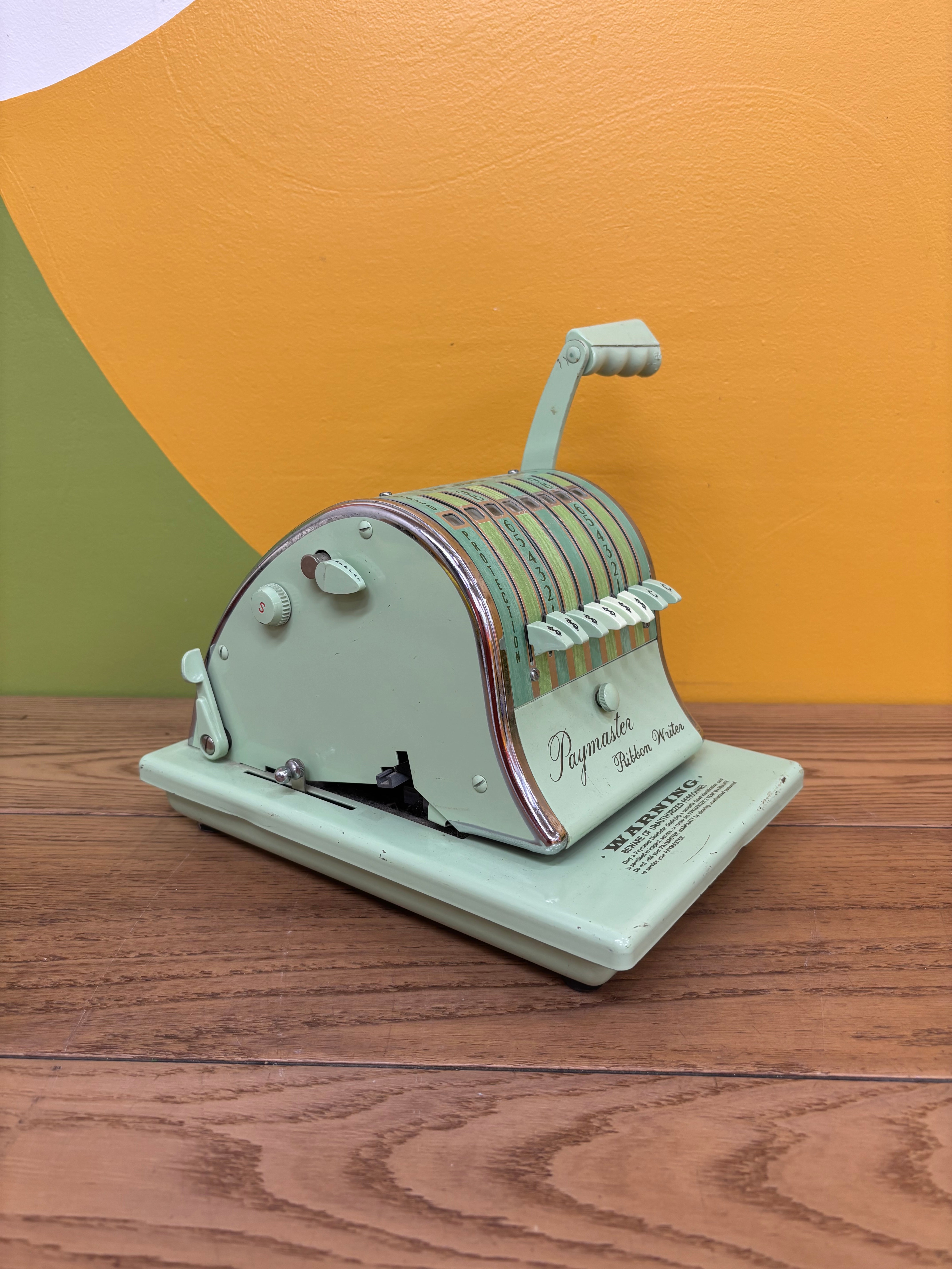 Paymaster Ribbon Writer