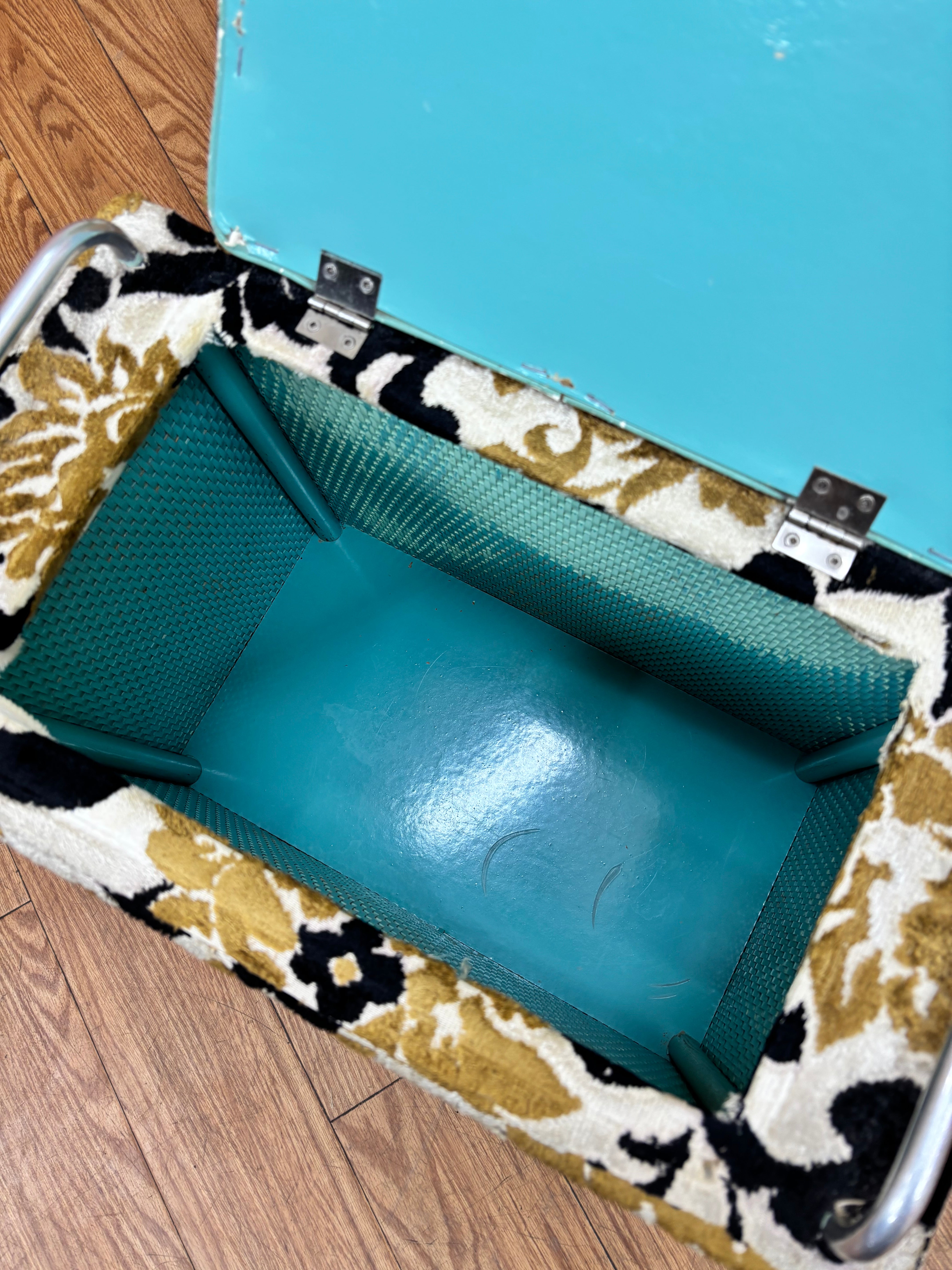 Fabric Storage Ottoman