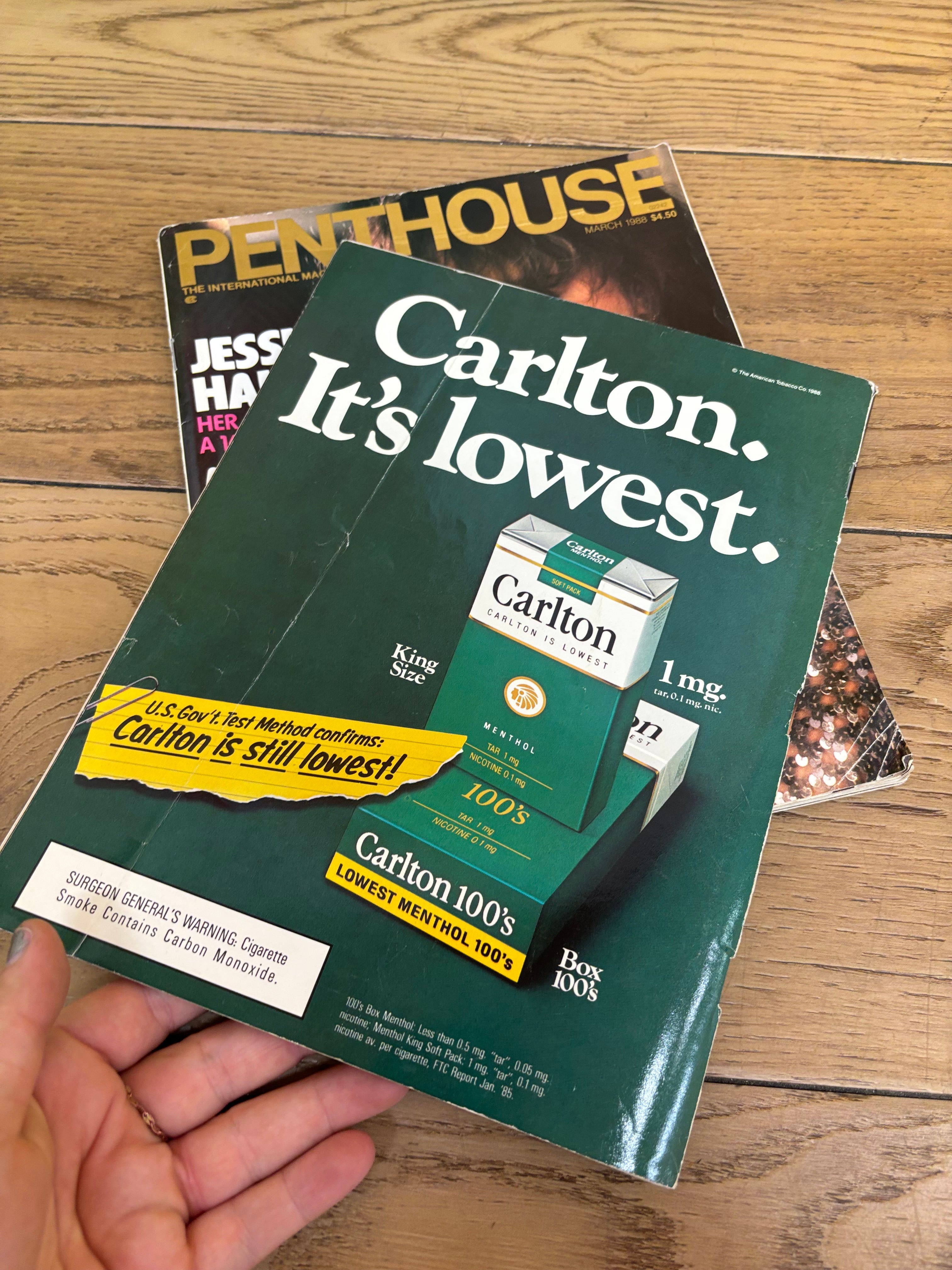 (3) 1988 Penthouse Magazines