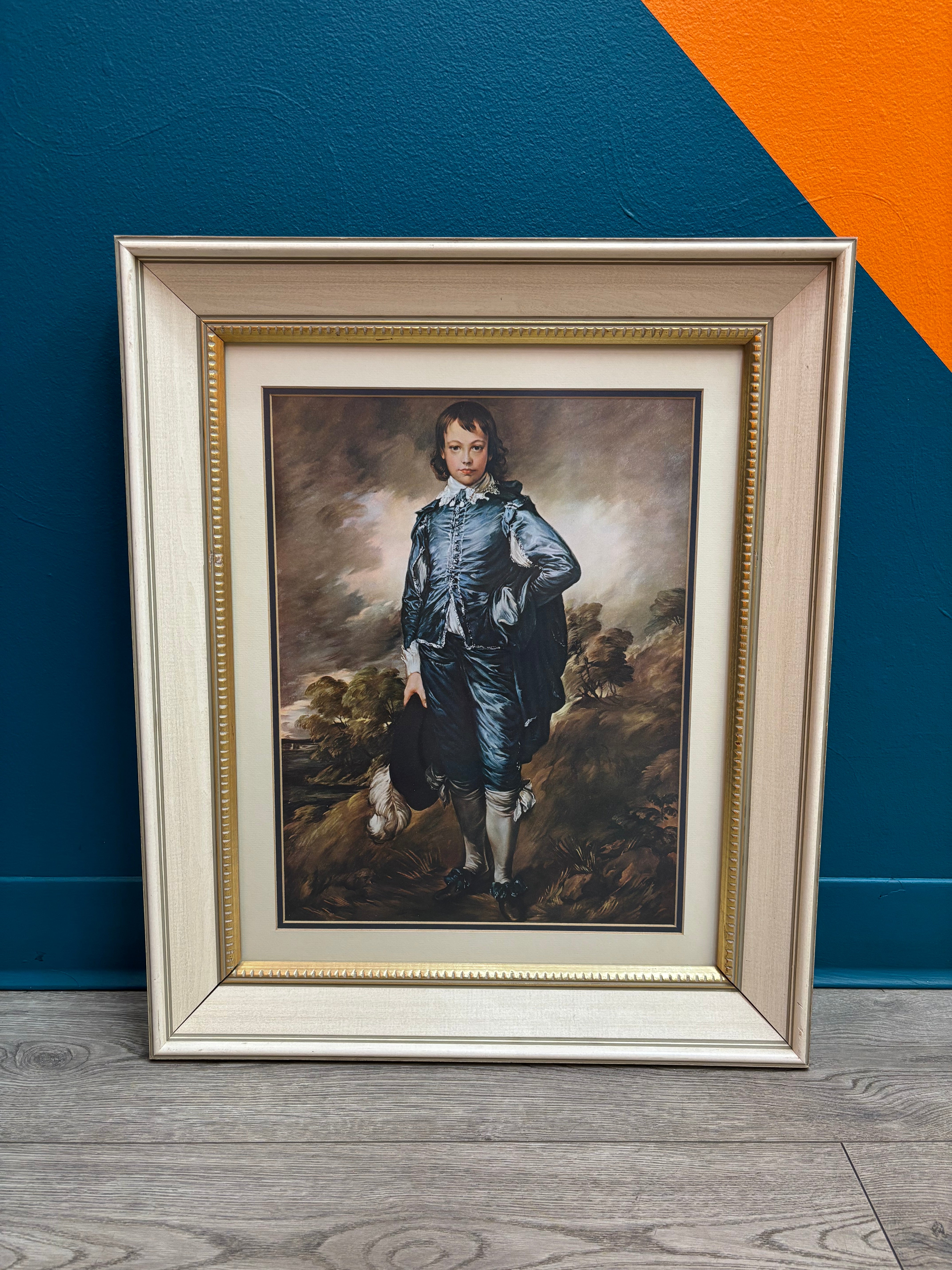 "The Blue Boy" Framed Print by Thomas Gainsborough