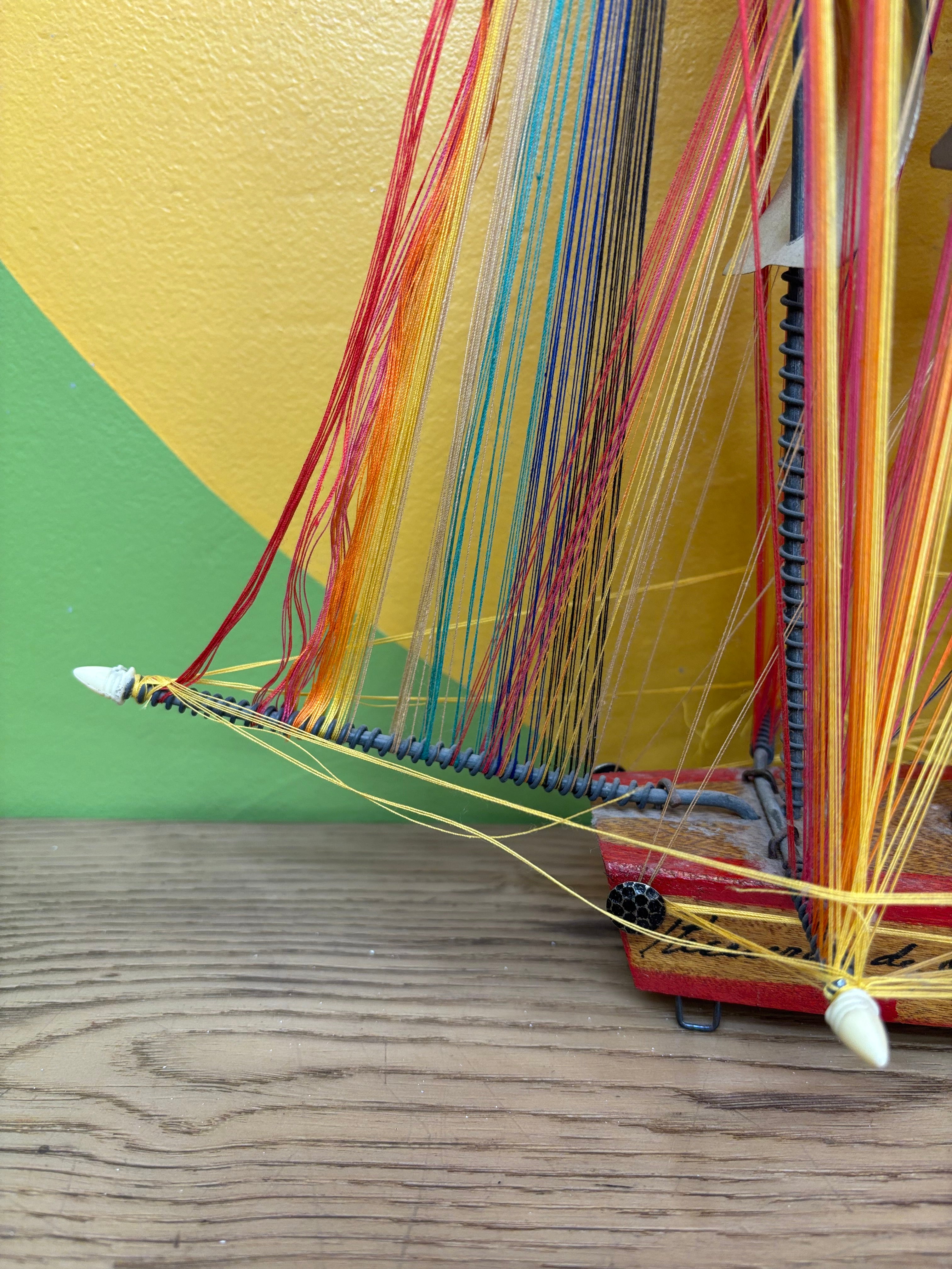 String Art Boat