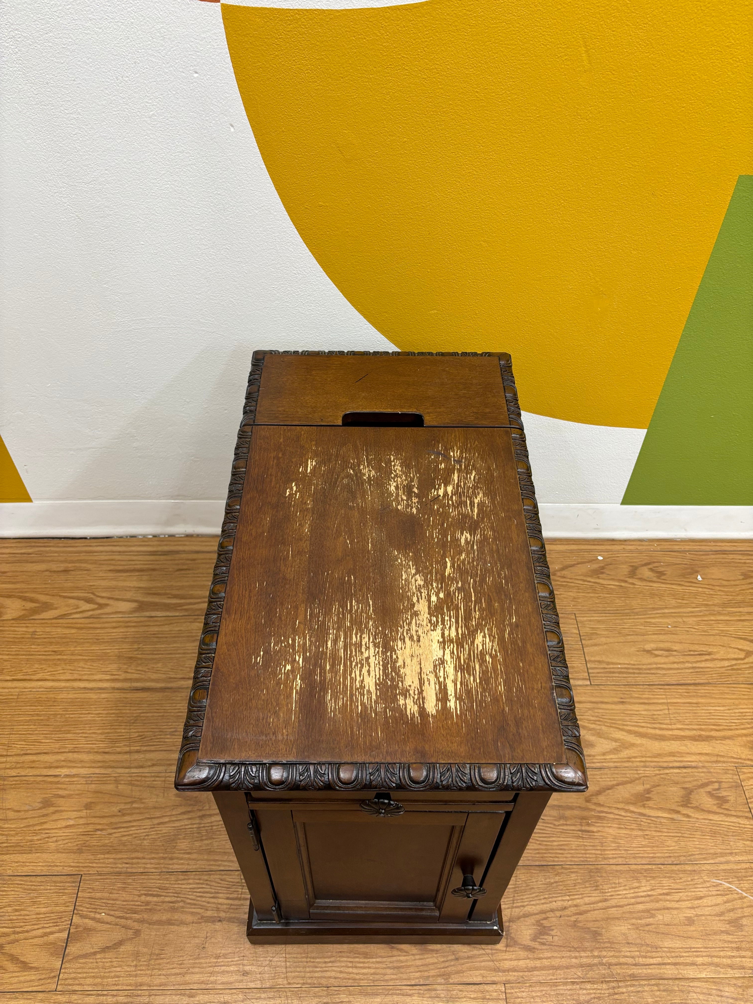 Wood End Table