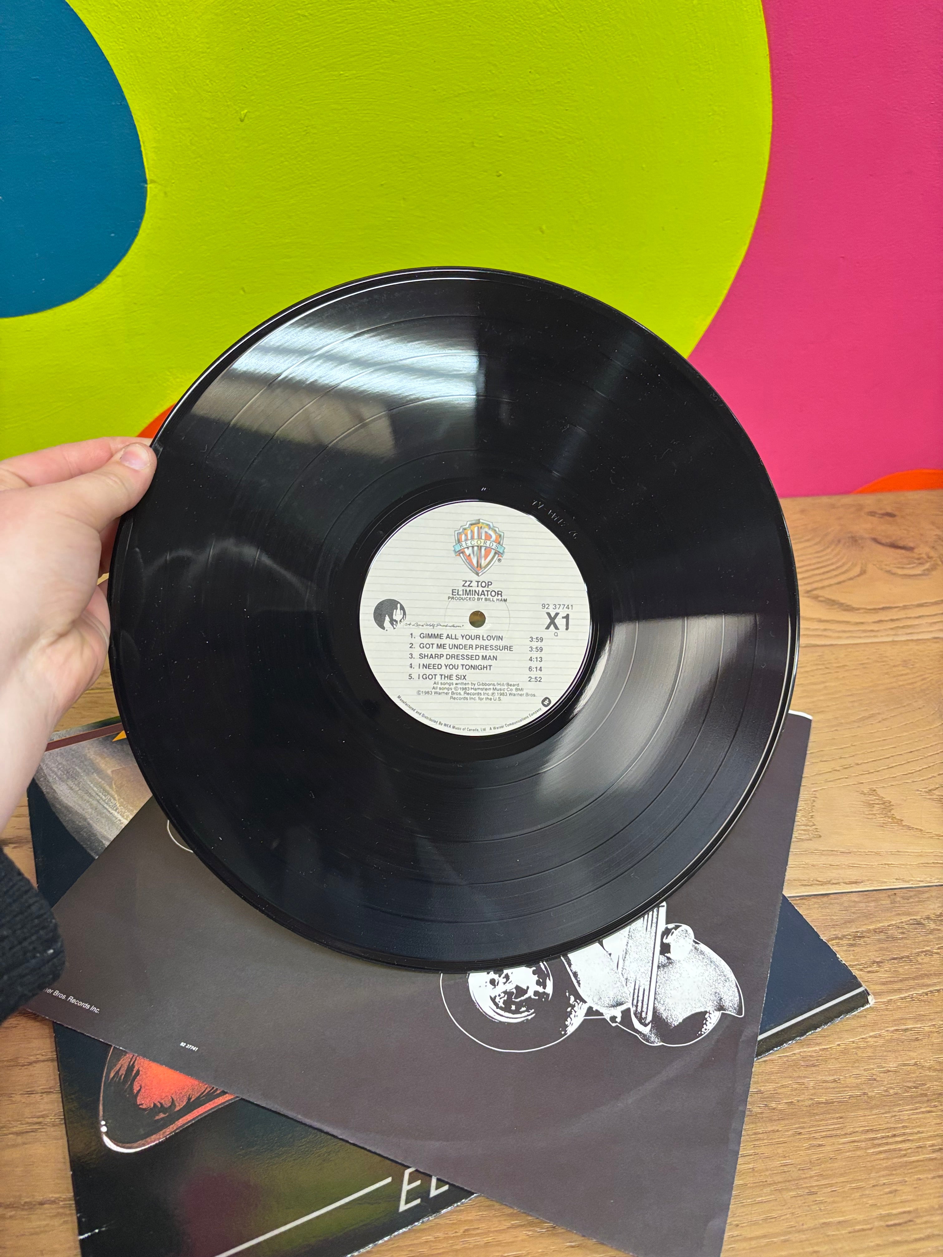 ZZ Top Vinyl - Eliminator