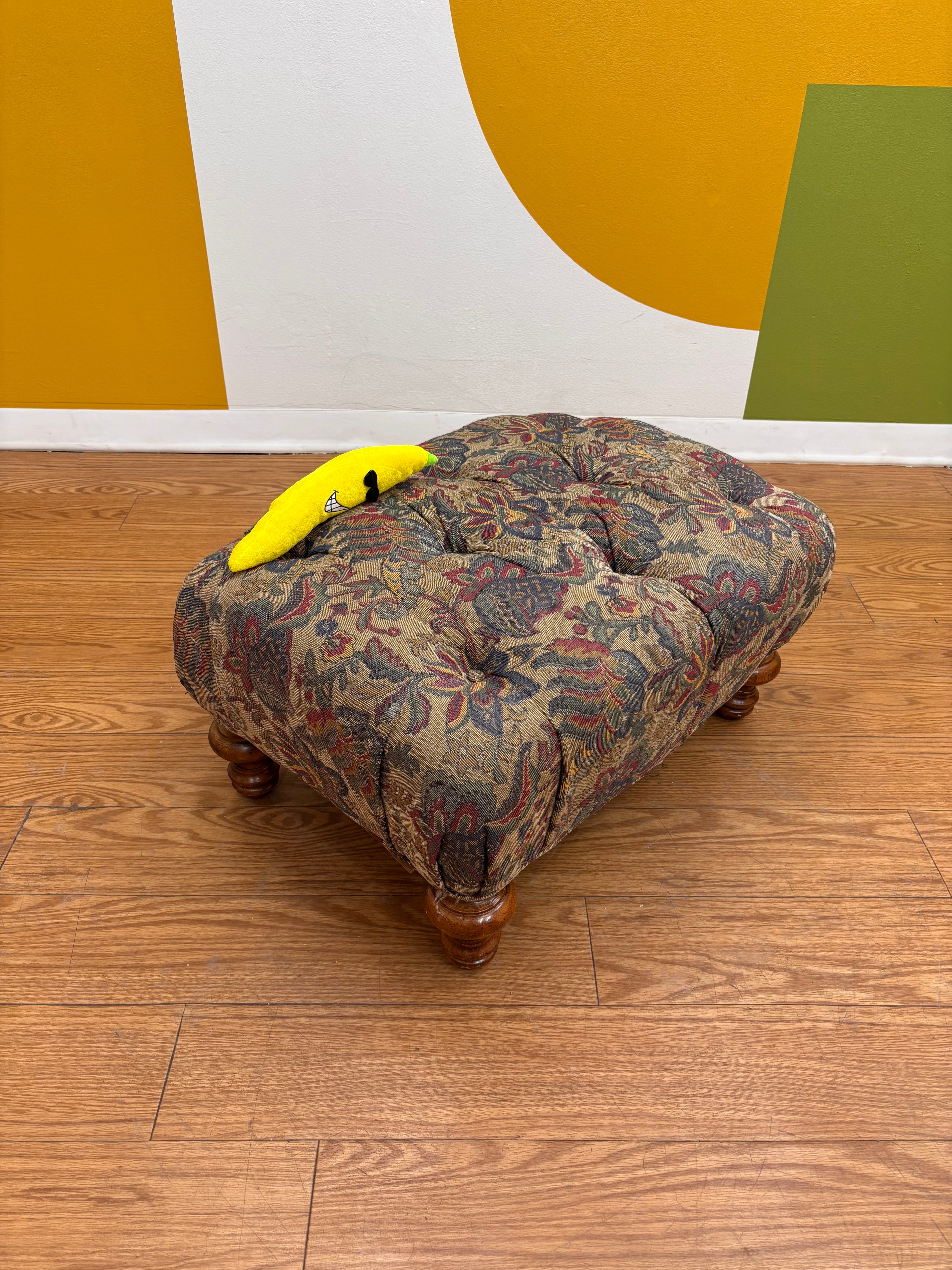 Floral Ottoman