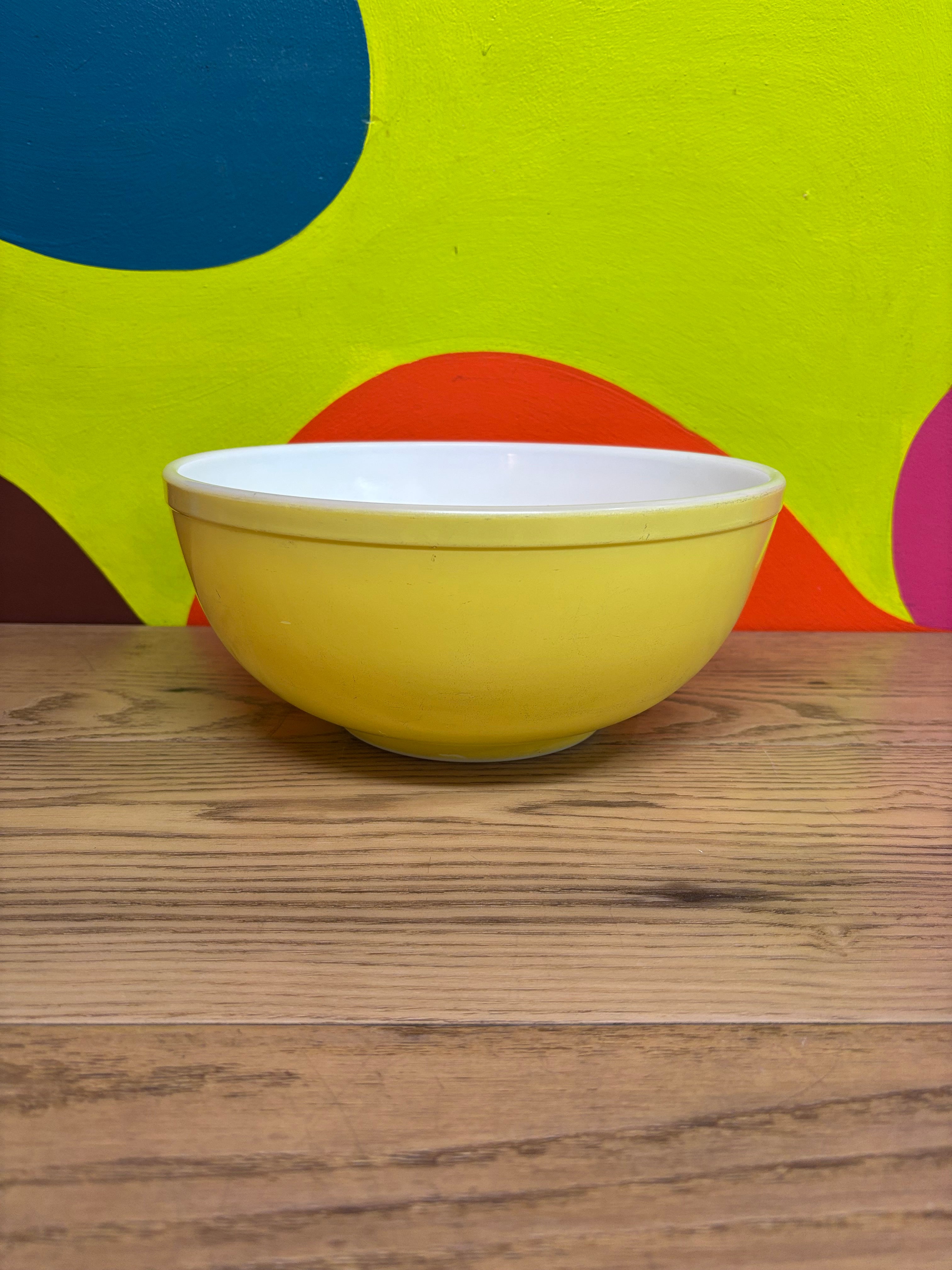 Pyrex Yellow Mixing Bowl