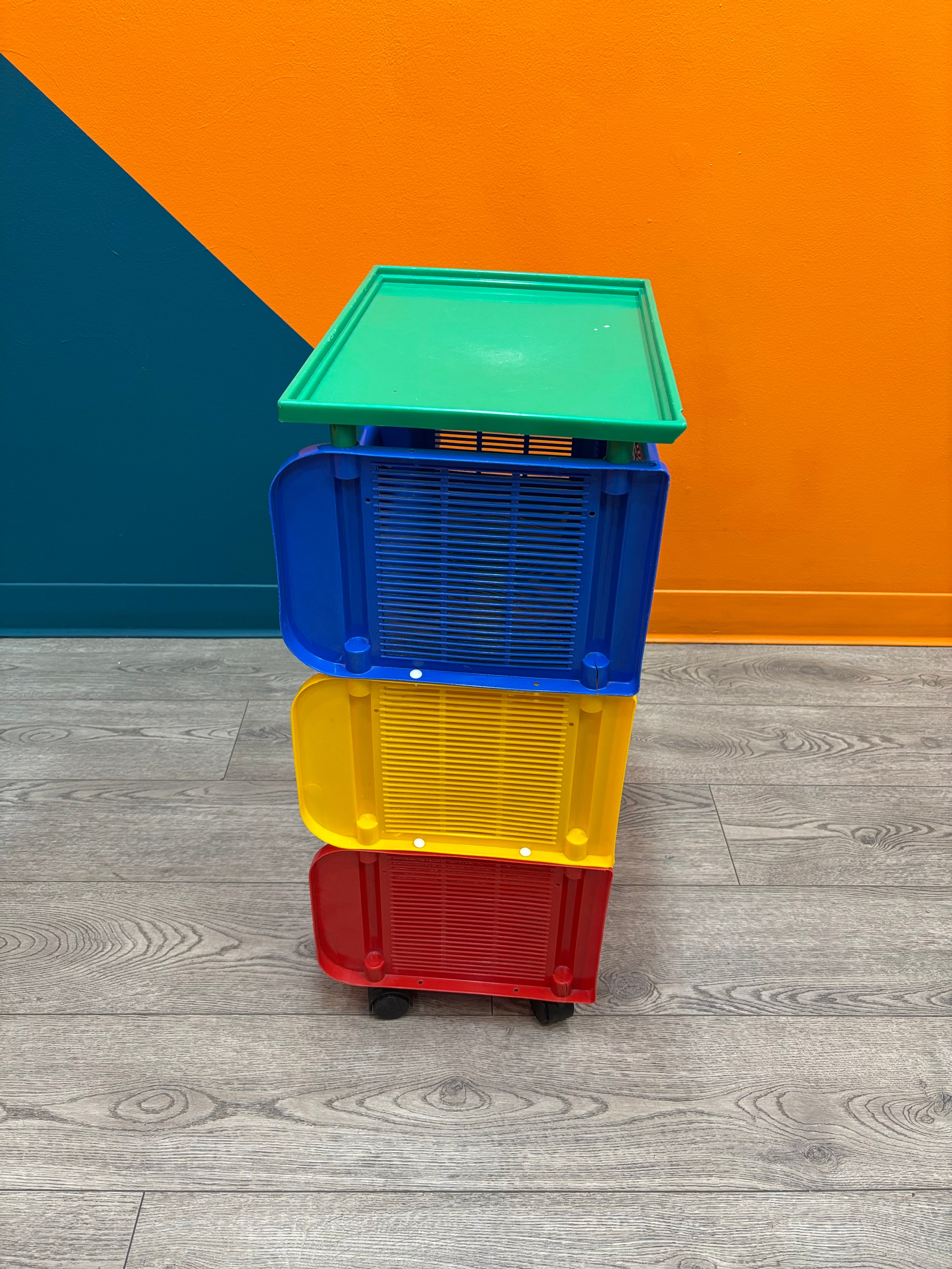 Colorful Storage Cart