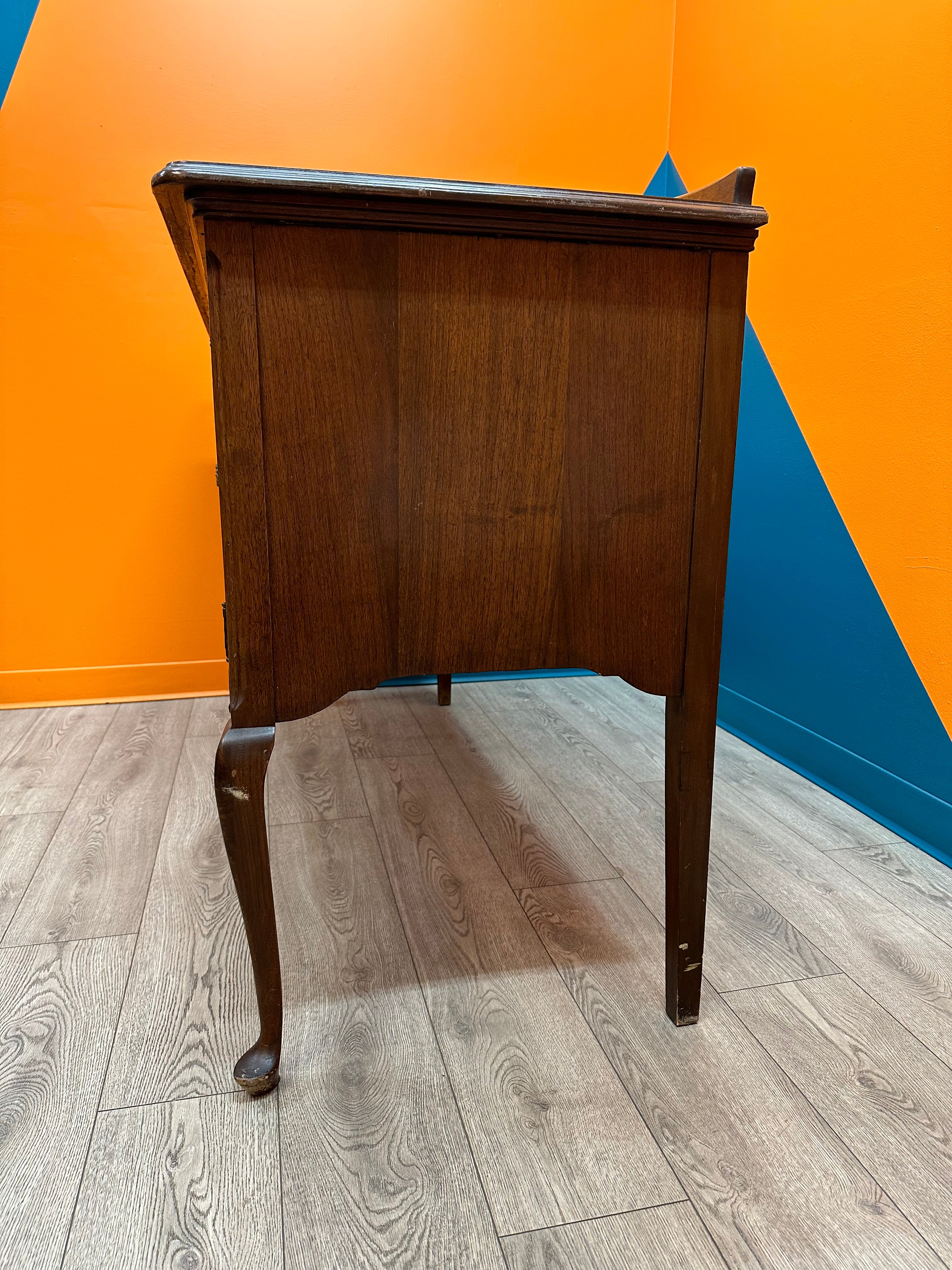 Dark Brown Wooden Dresser