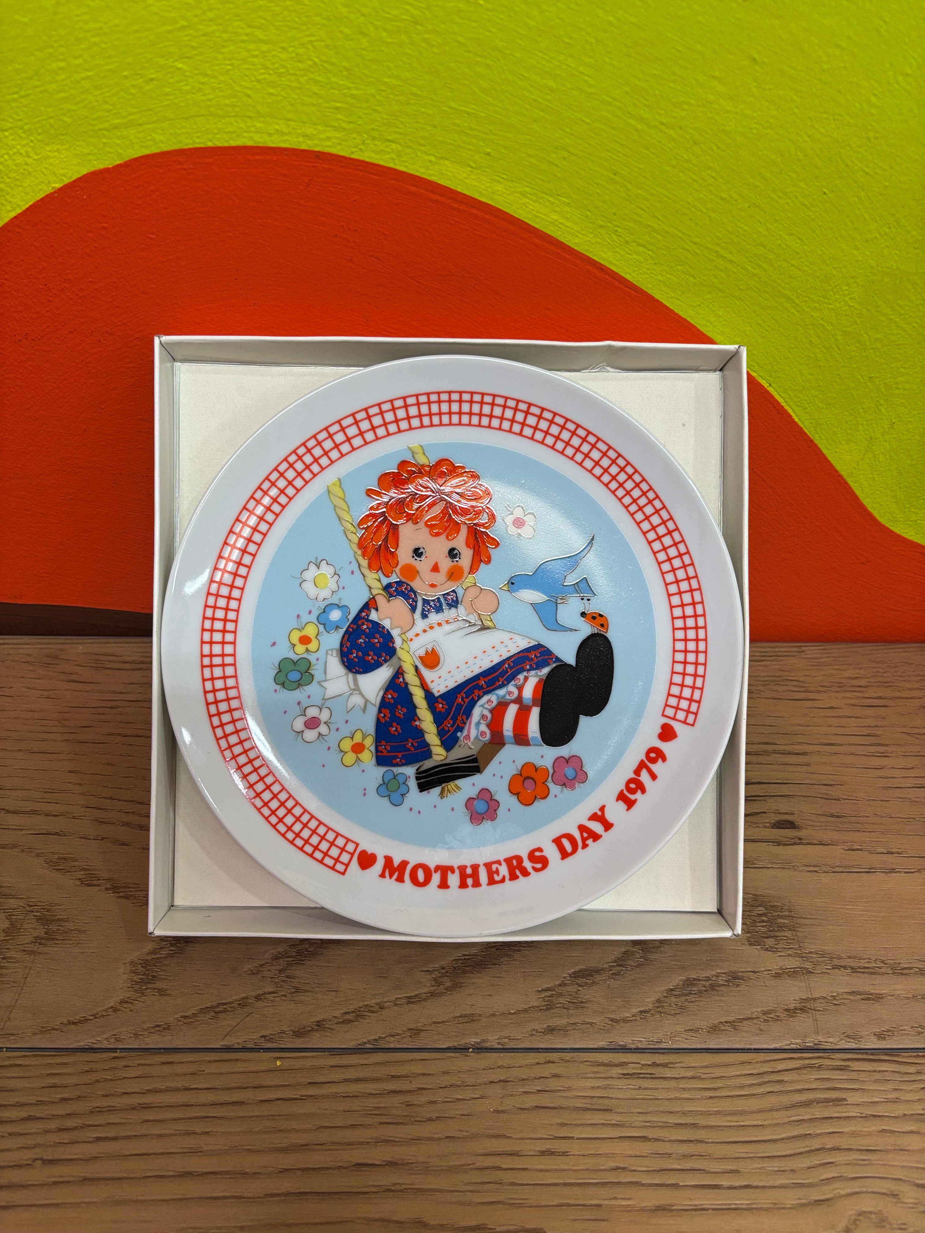 Raggedy Ann Mother's Day 1979 Plate