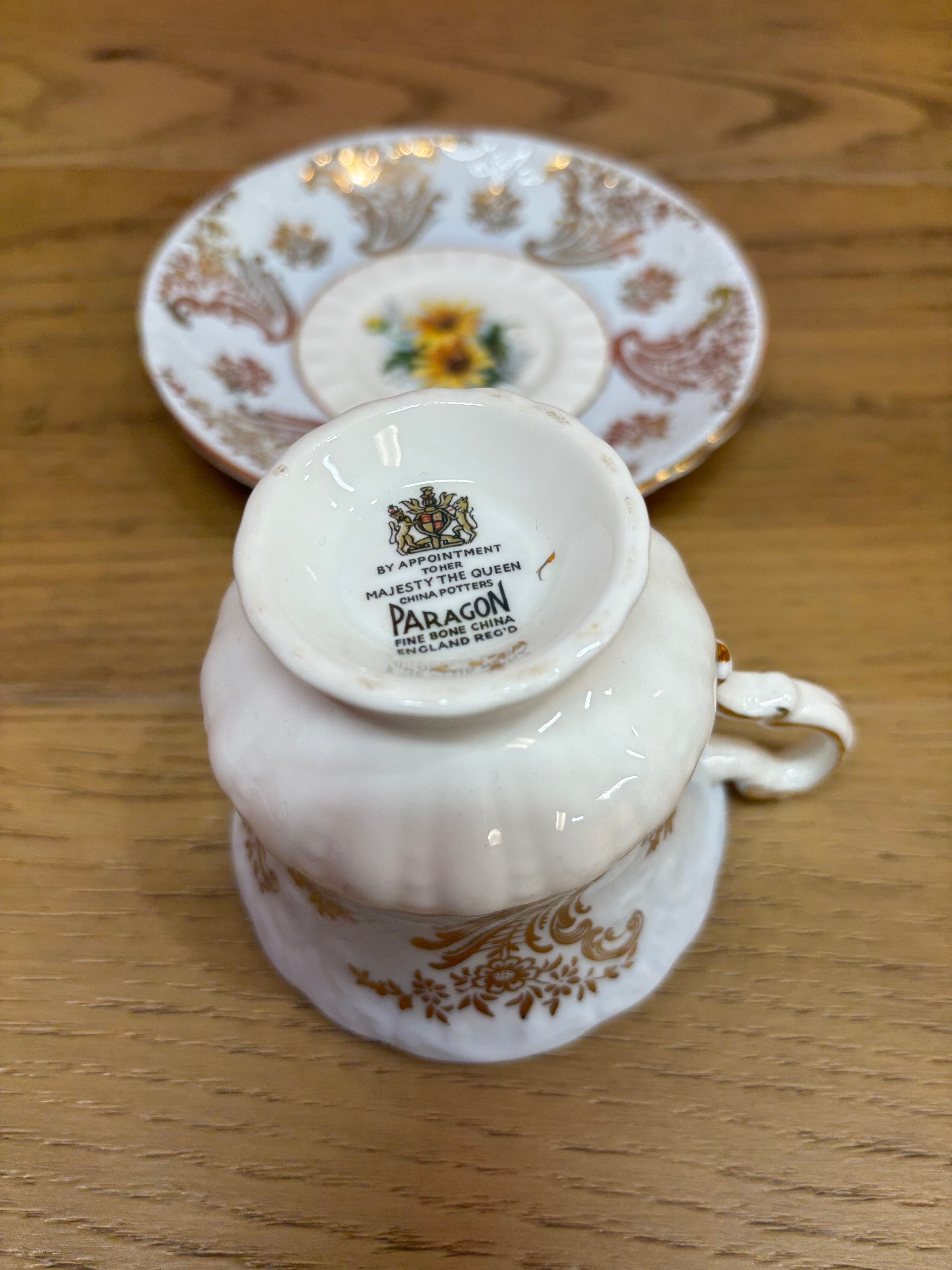 Pale Blue Paragon Teacup & Saucer