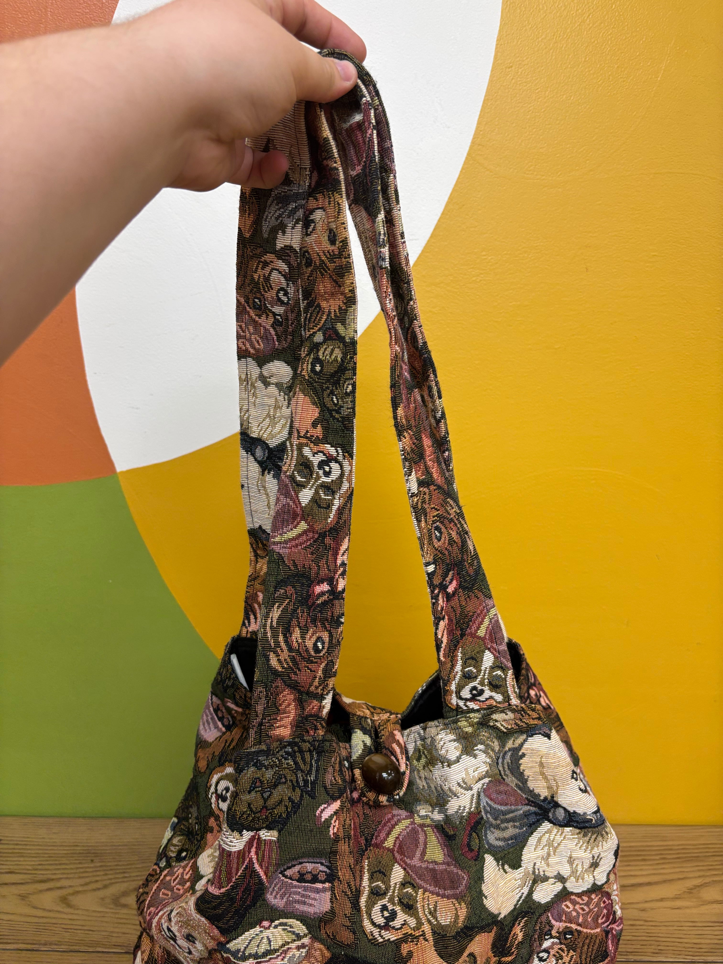 Dog Tapestry Bag