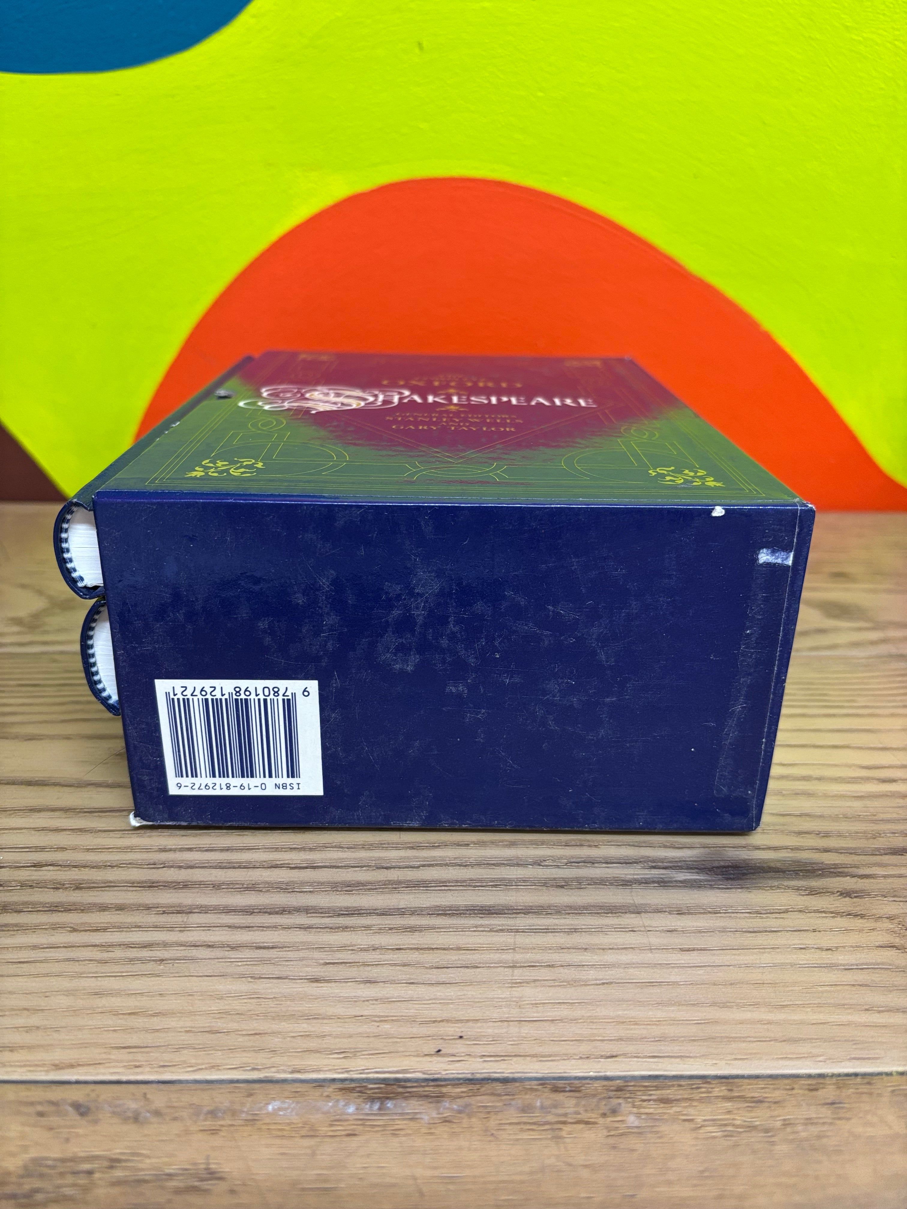 Complete Oxford Three Volume Box Set of Shakespeare