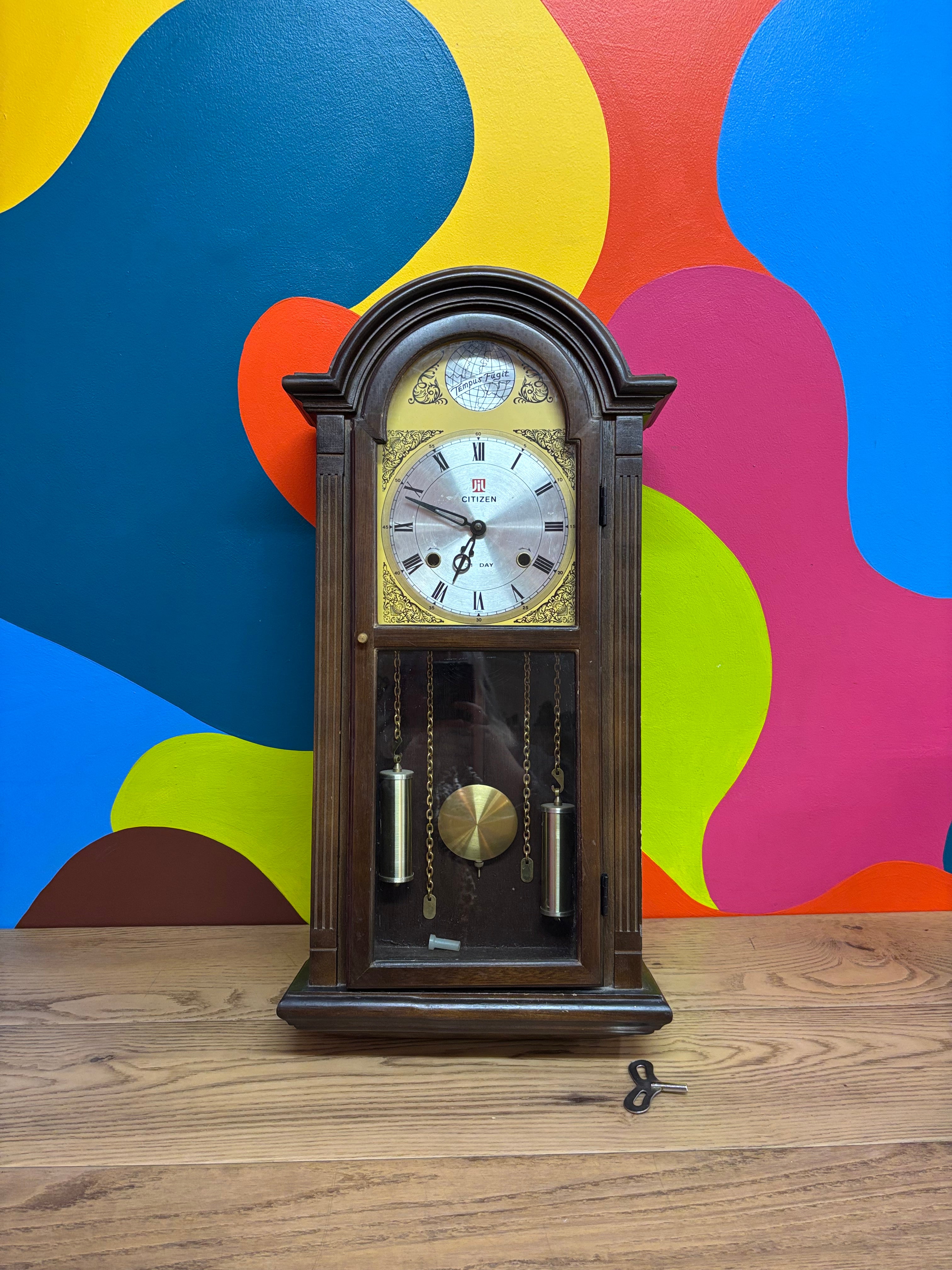 Citizen Tempus Fugit Wall Clock