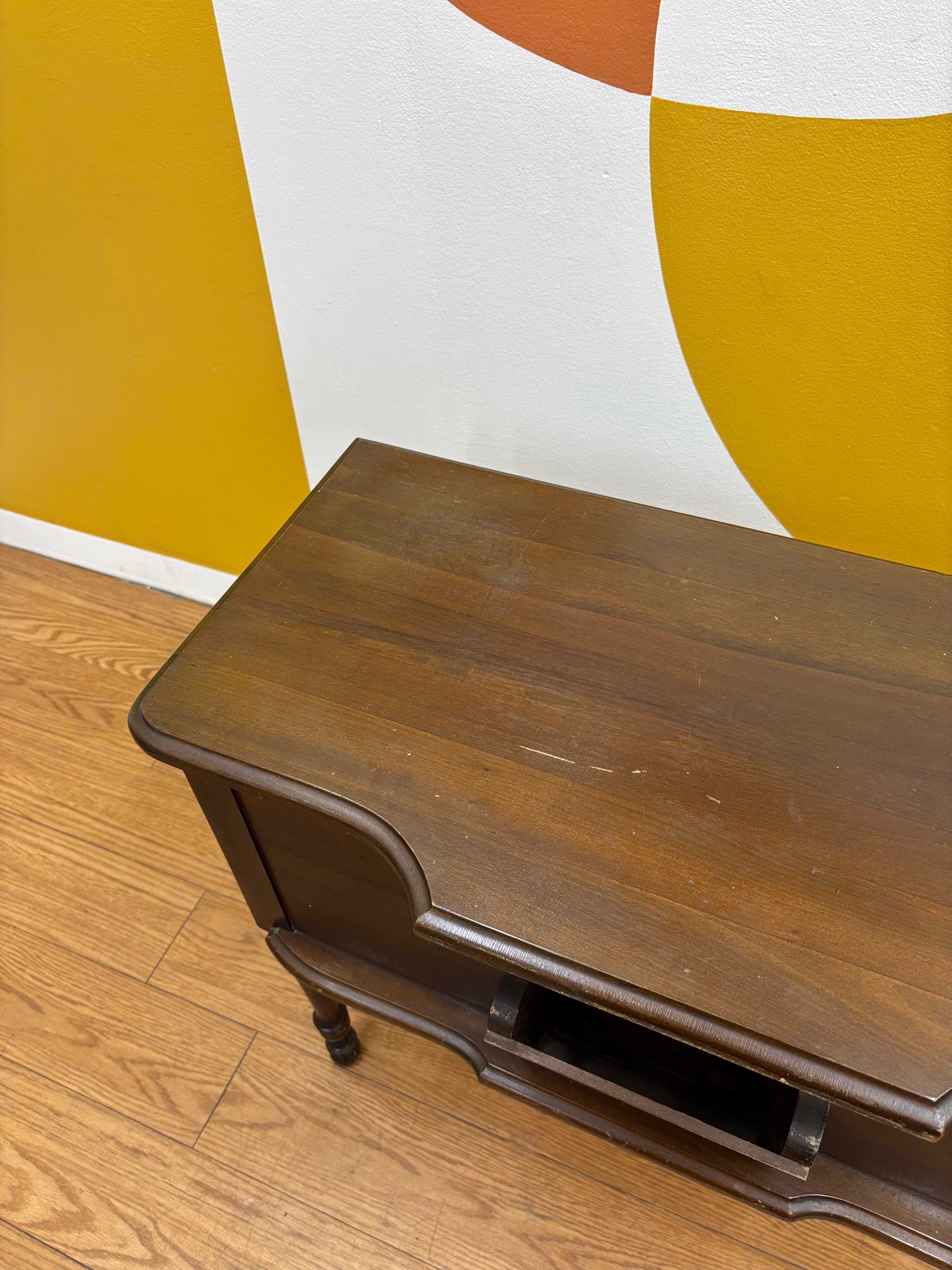 Wood Side Table