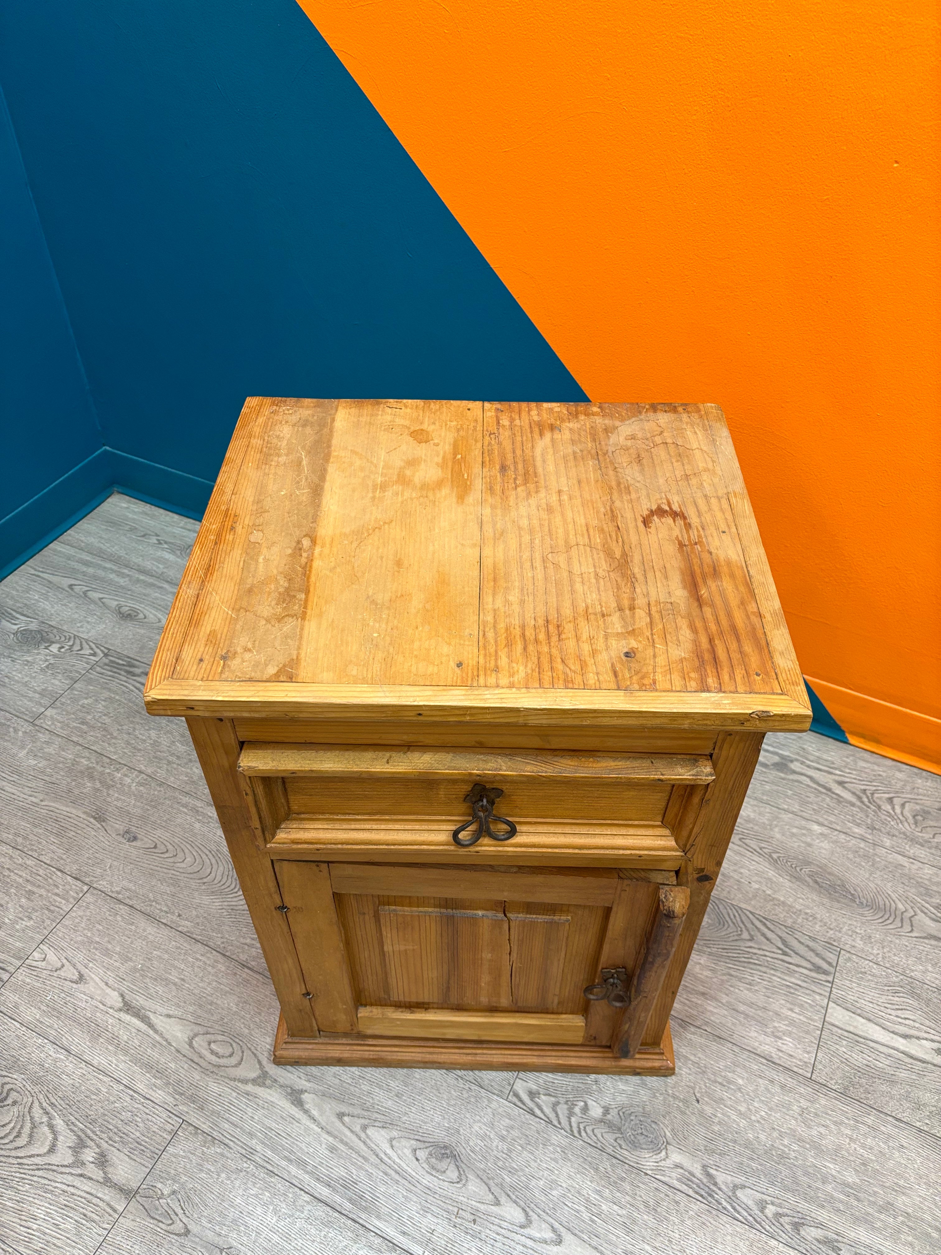 Solid Wood Nightstand #1