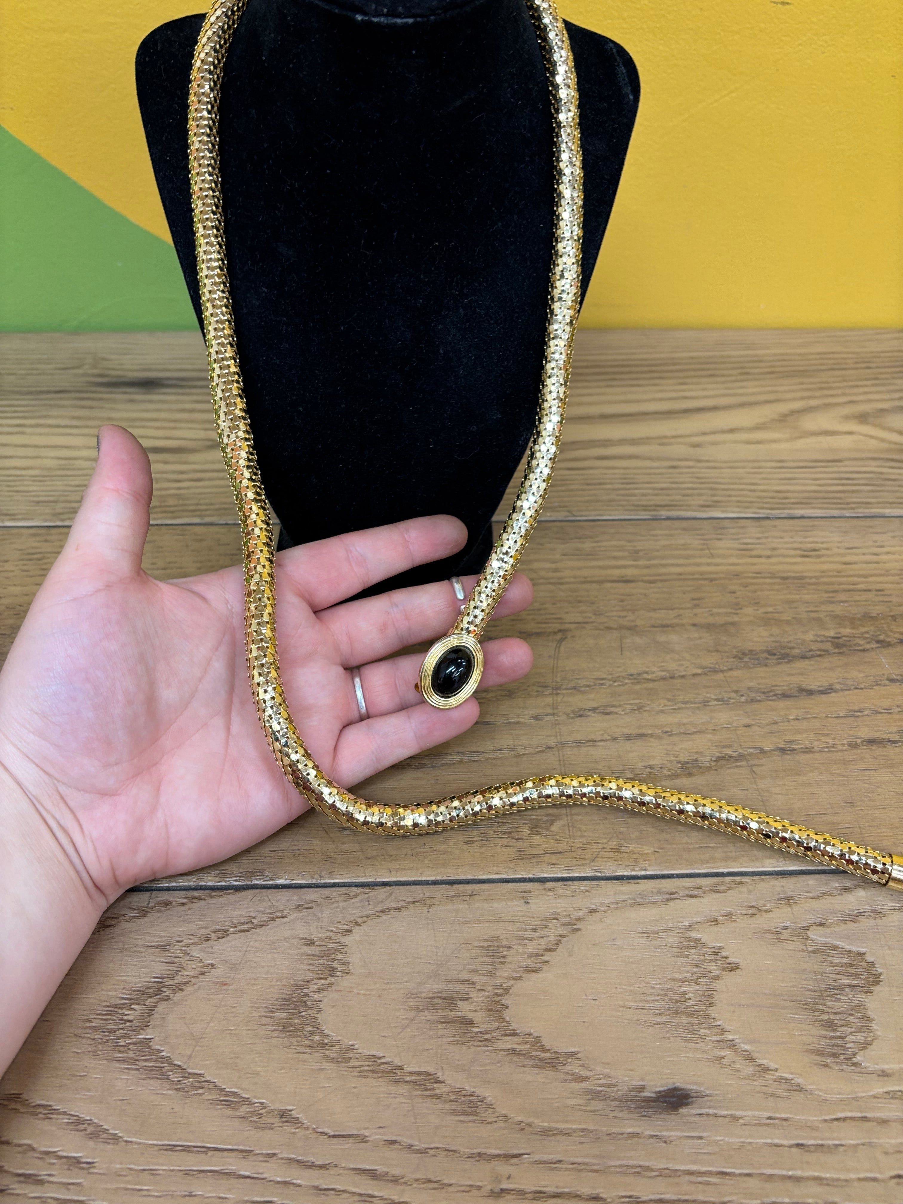 Gold Tone Necklace