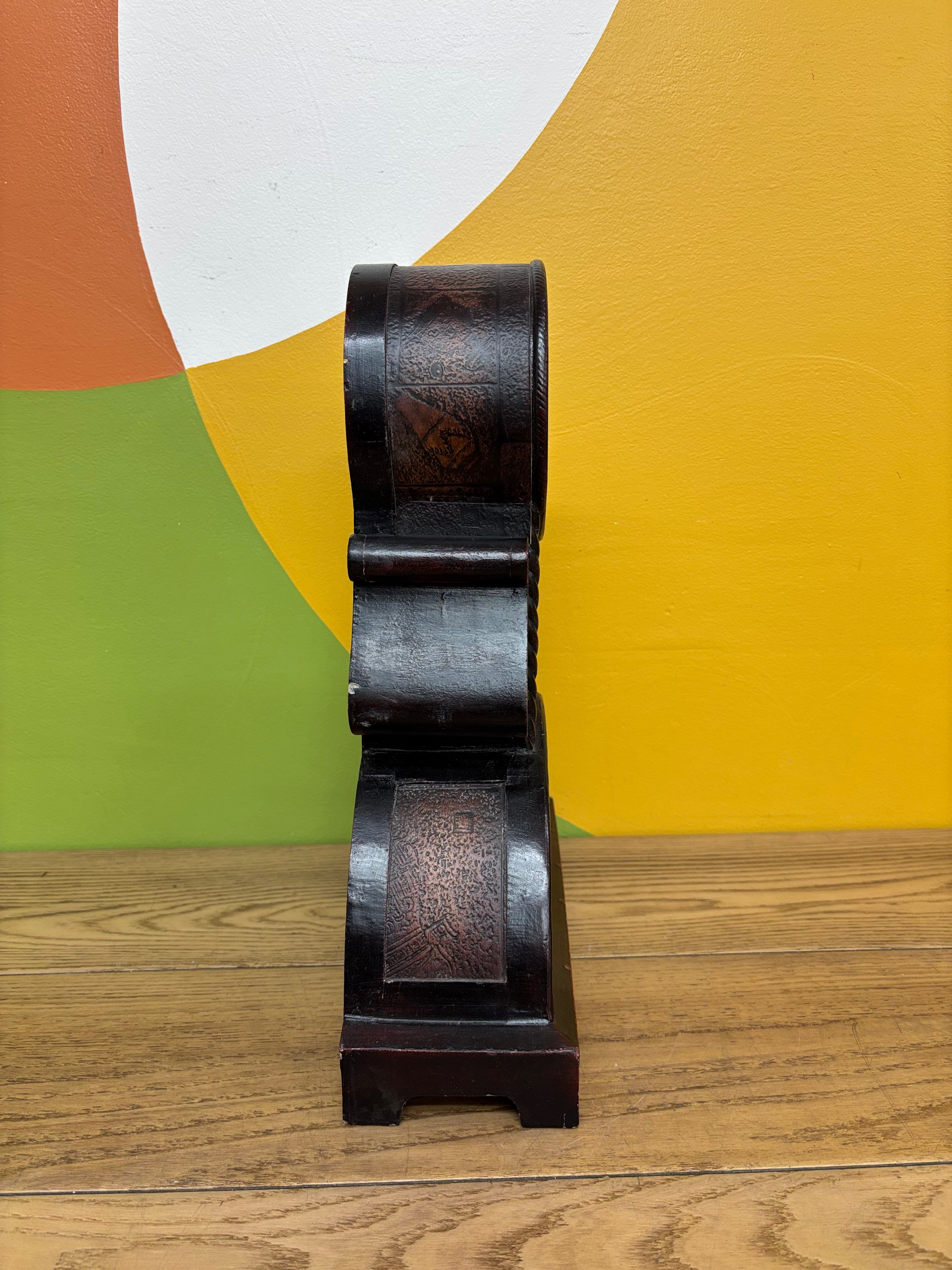 Wood Mantel Clock