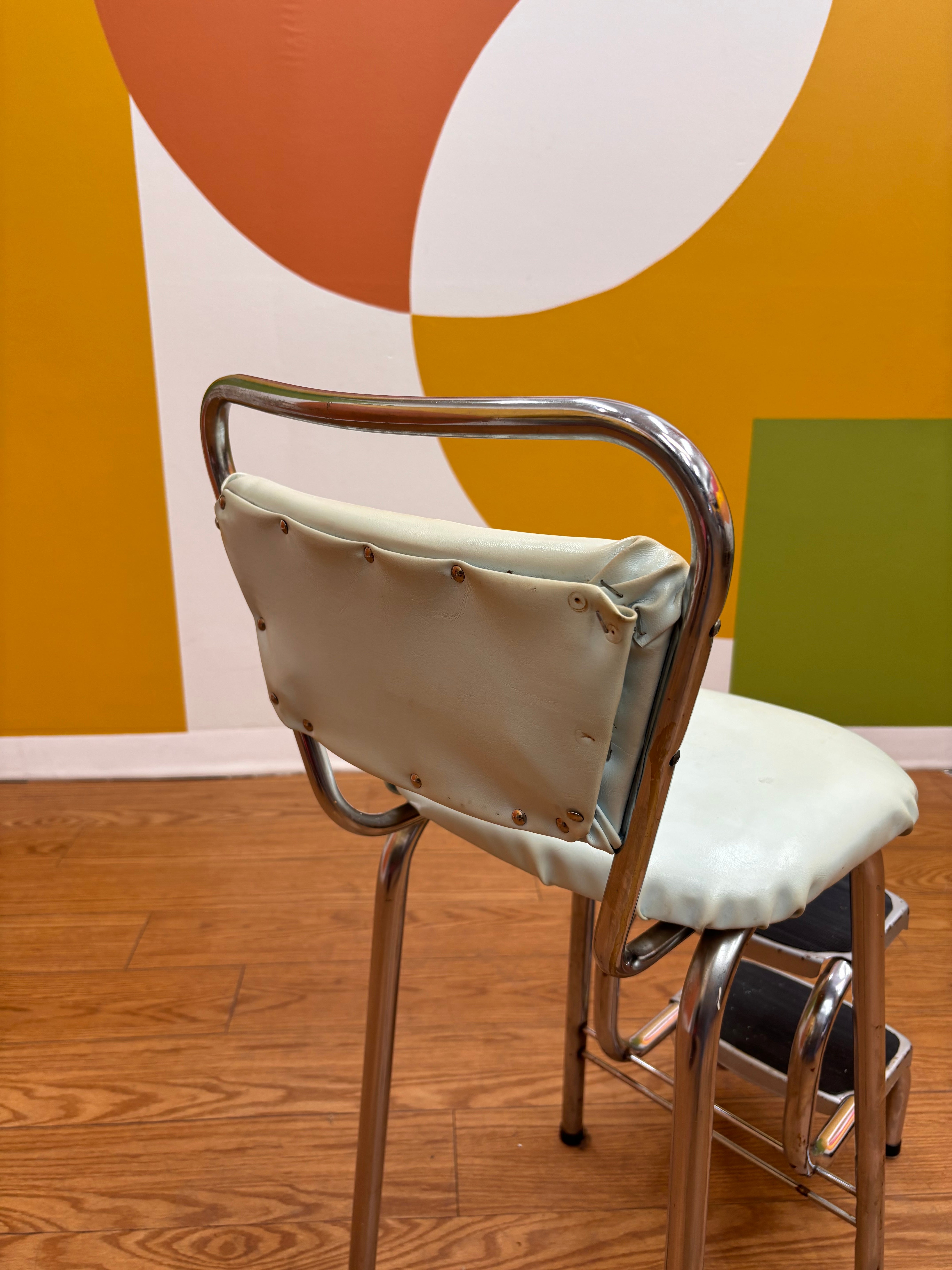 Step Stool Folding Chair