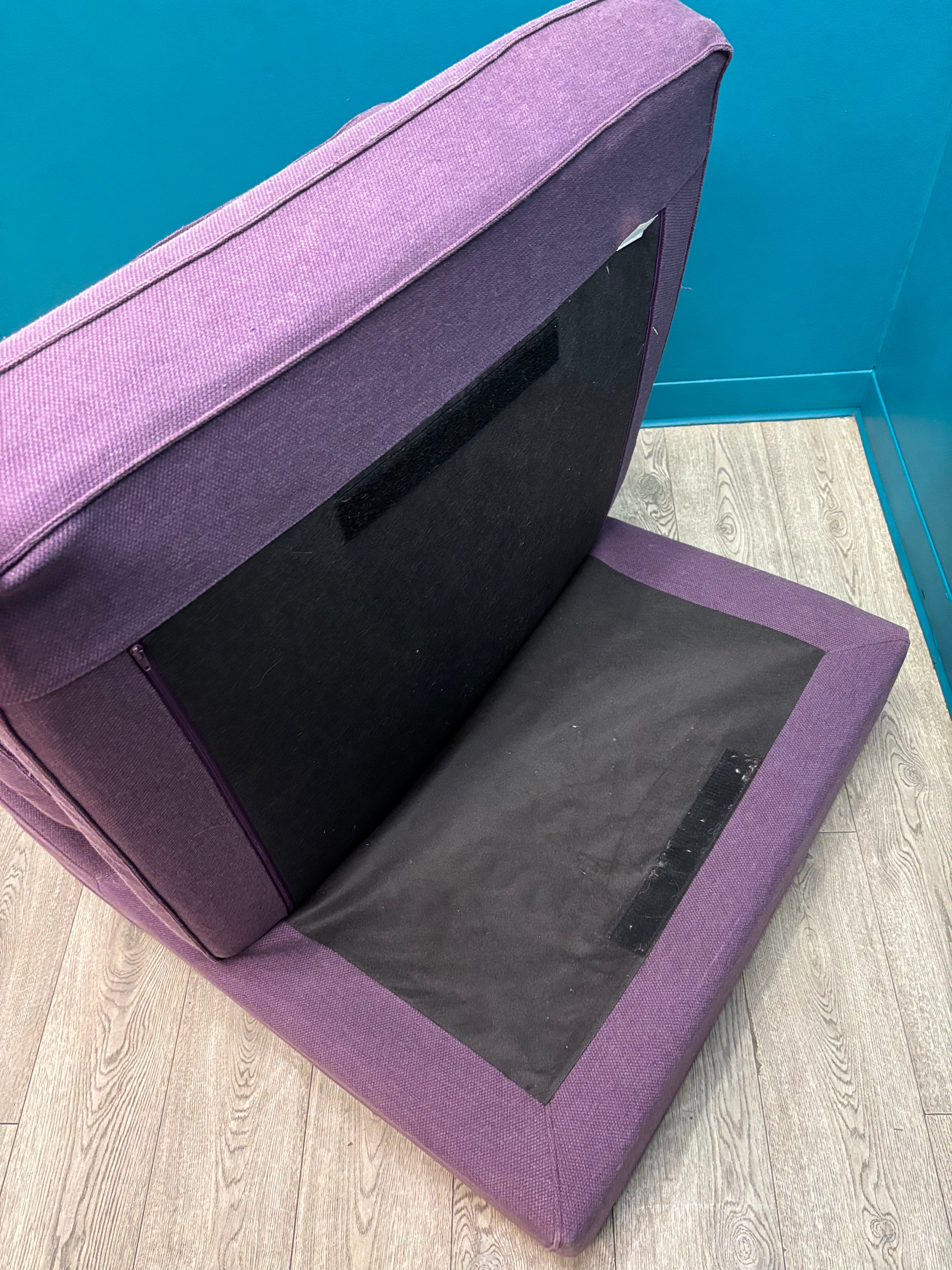 Purple Lounge Chaise